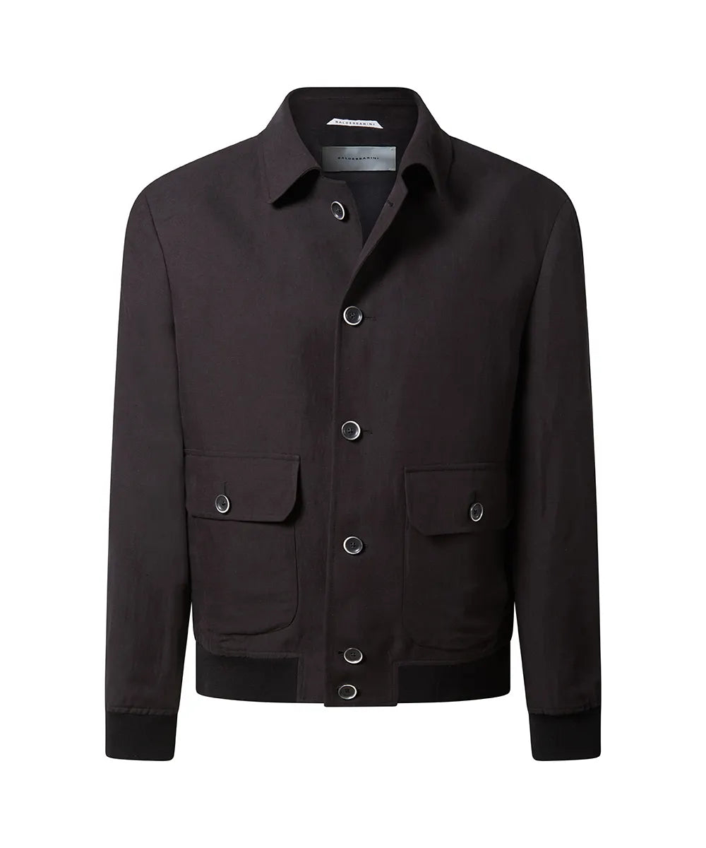 Baldessarini 
                
                                            B0 15106.1044 BLD-Clement Leinen-Mix black beauty