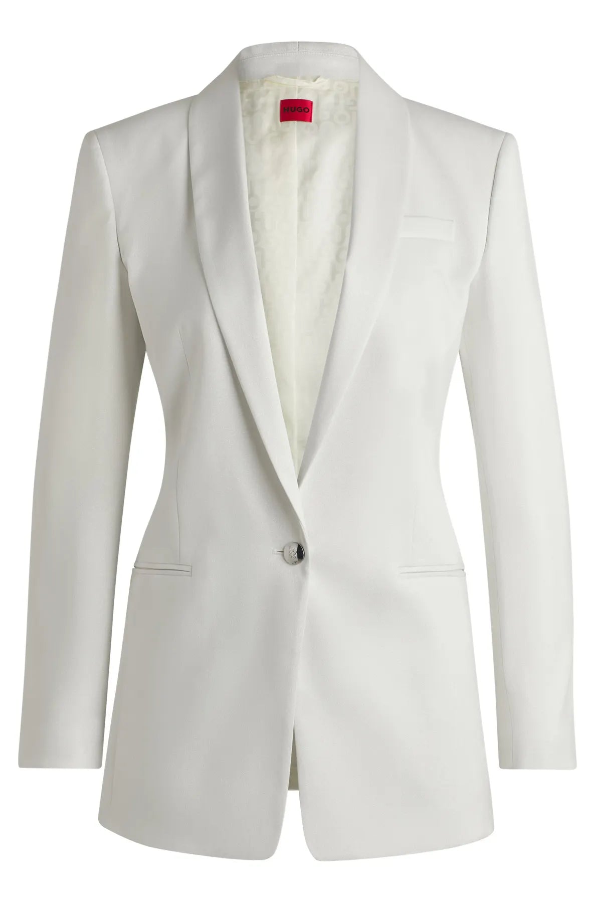 HUGO 50537759 Alinue 10270257 01 Damen Blazer Natural