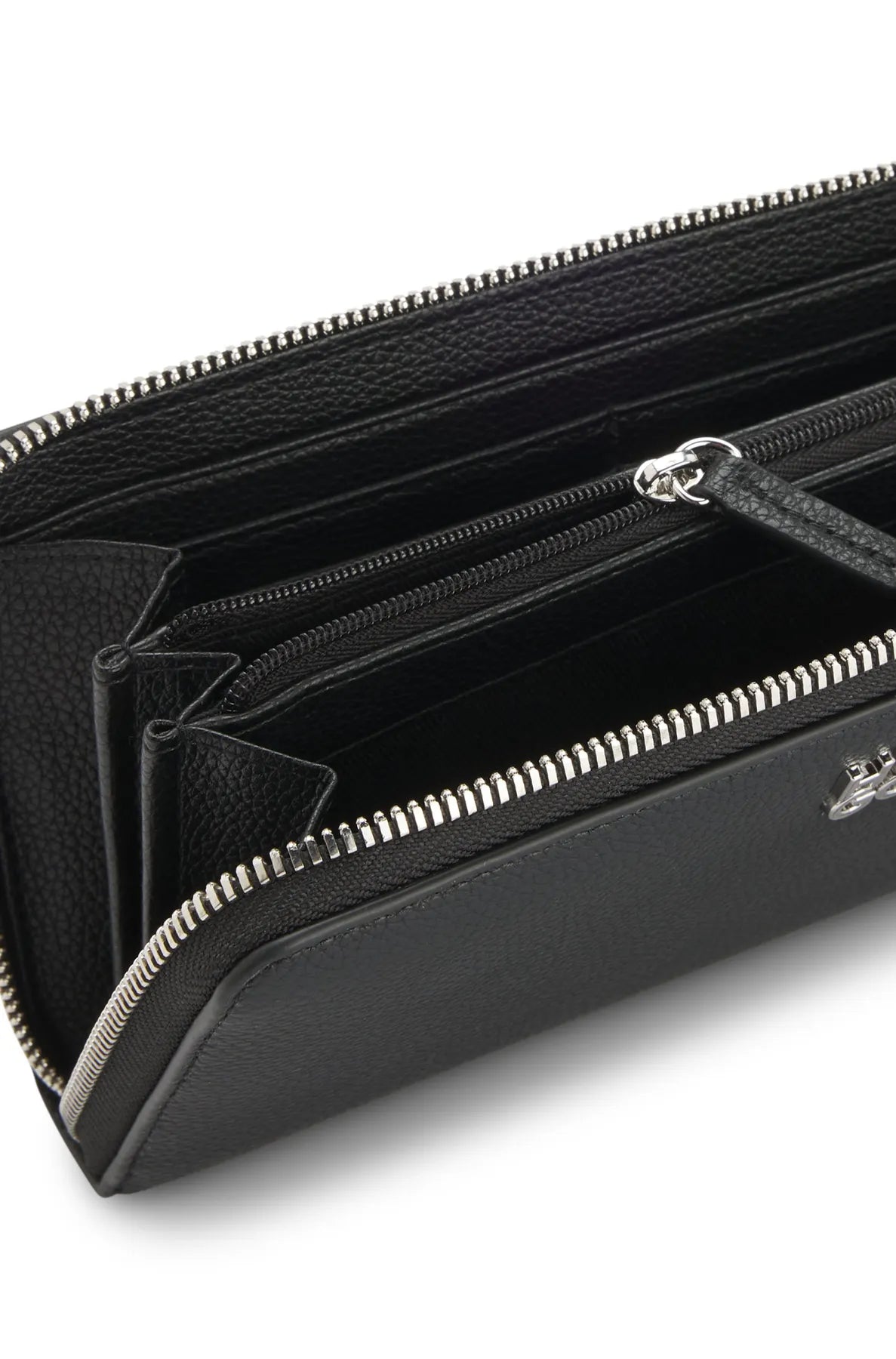 HUGO 
                
                                            50547912 Chris 2.0_Zip Around Geldbörse mit Reißverschluss Schwarz