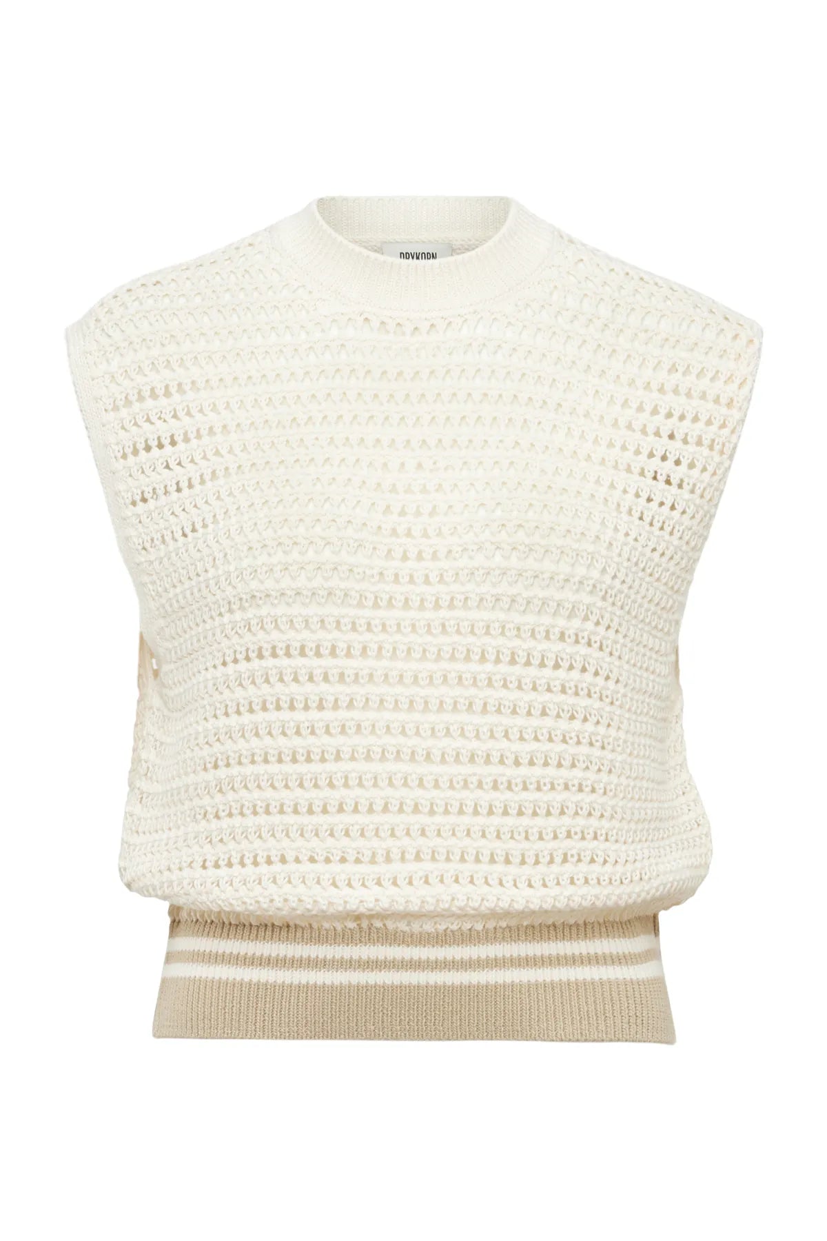 DRYKORN 425140 OFELY 10 Pullunder Stricktop braun 1822