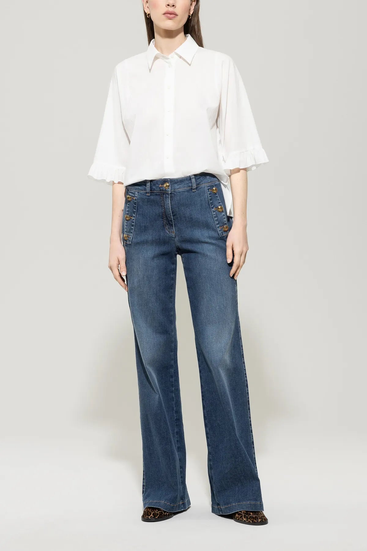 LUISA CERANO 228584/3761-0 Bluse off white