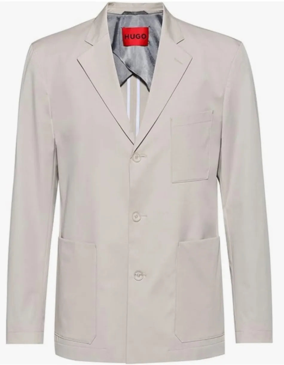 HUGO 50469773 John222X_WG 10240623 01  Stretch Sakko  Beige 272