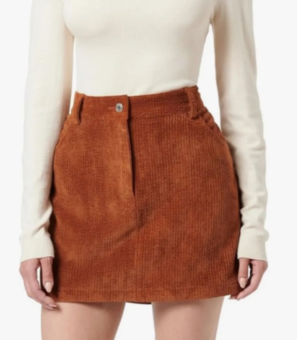 HUGO 50498104 Rulika-1 10251735 01 
                
                    Damen Cord Rock Braun 244