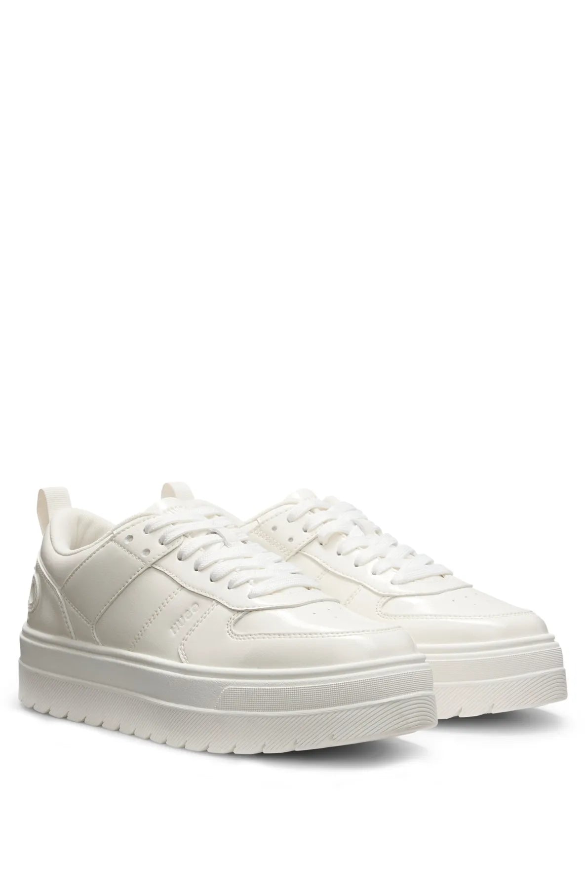 HUGO 50548151 Lyssa_Tenn_npk Damen Sneakers Natural