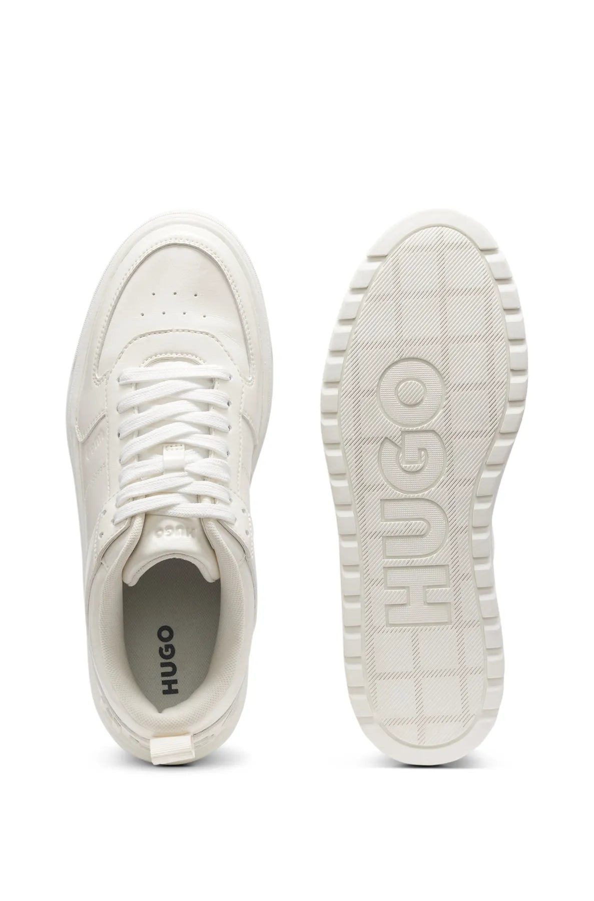 HUGO 50548151 Lyssa_Tenn_npk Damen Sneakers Natural