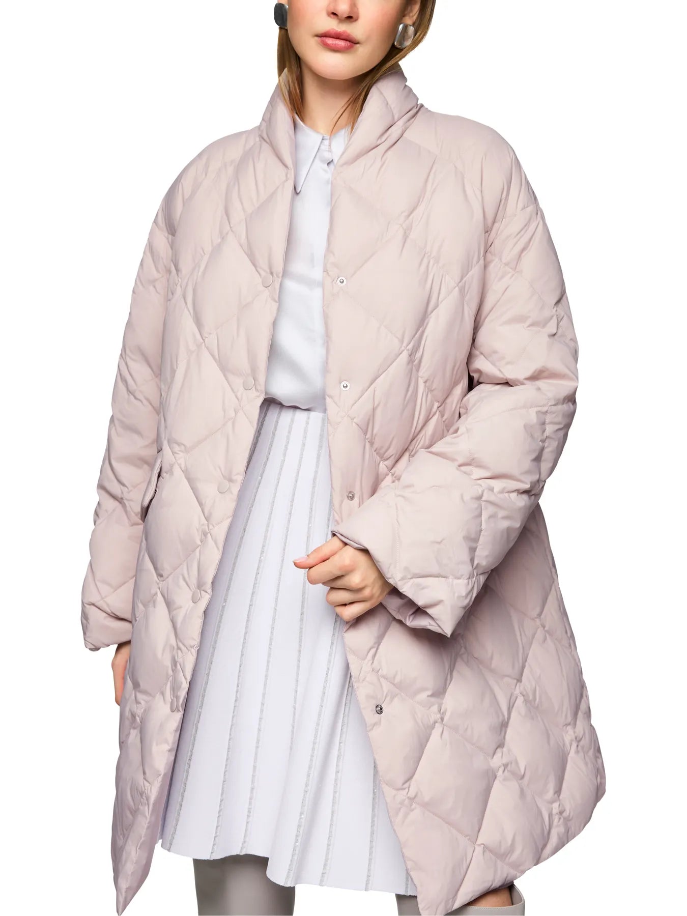 MARC CAIN ZC 11.05 W36 Daunen-Steppmantel Wendemantel