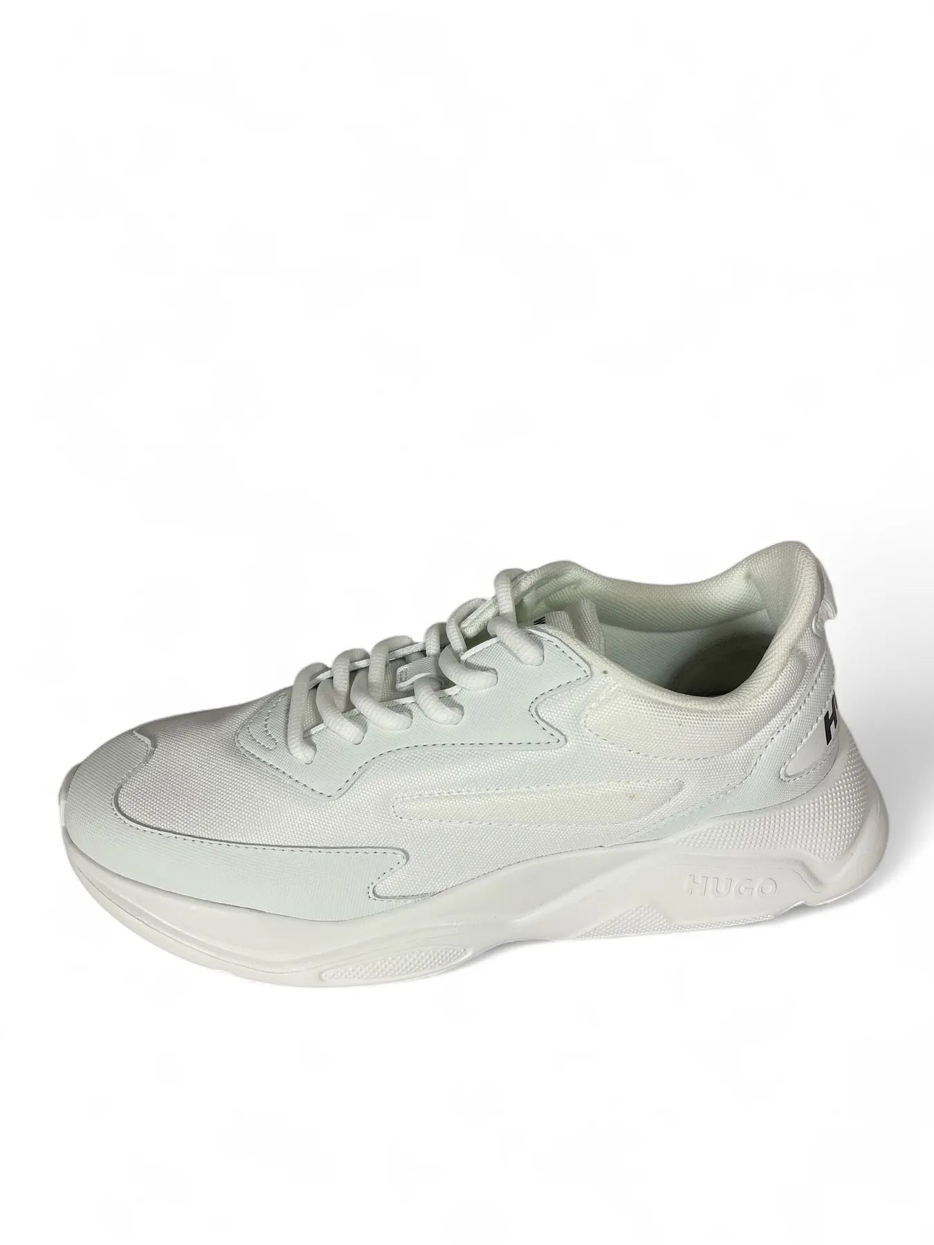 HUGO 50536660 Leon_Runn_cvpuW_N Sneakers Material-Mix Open White