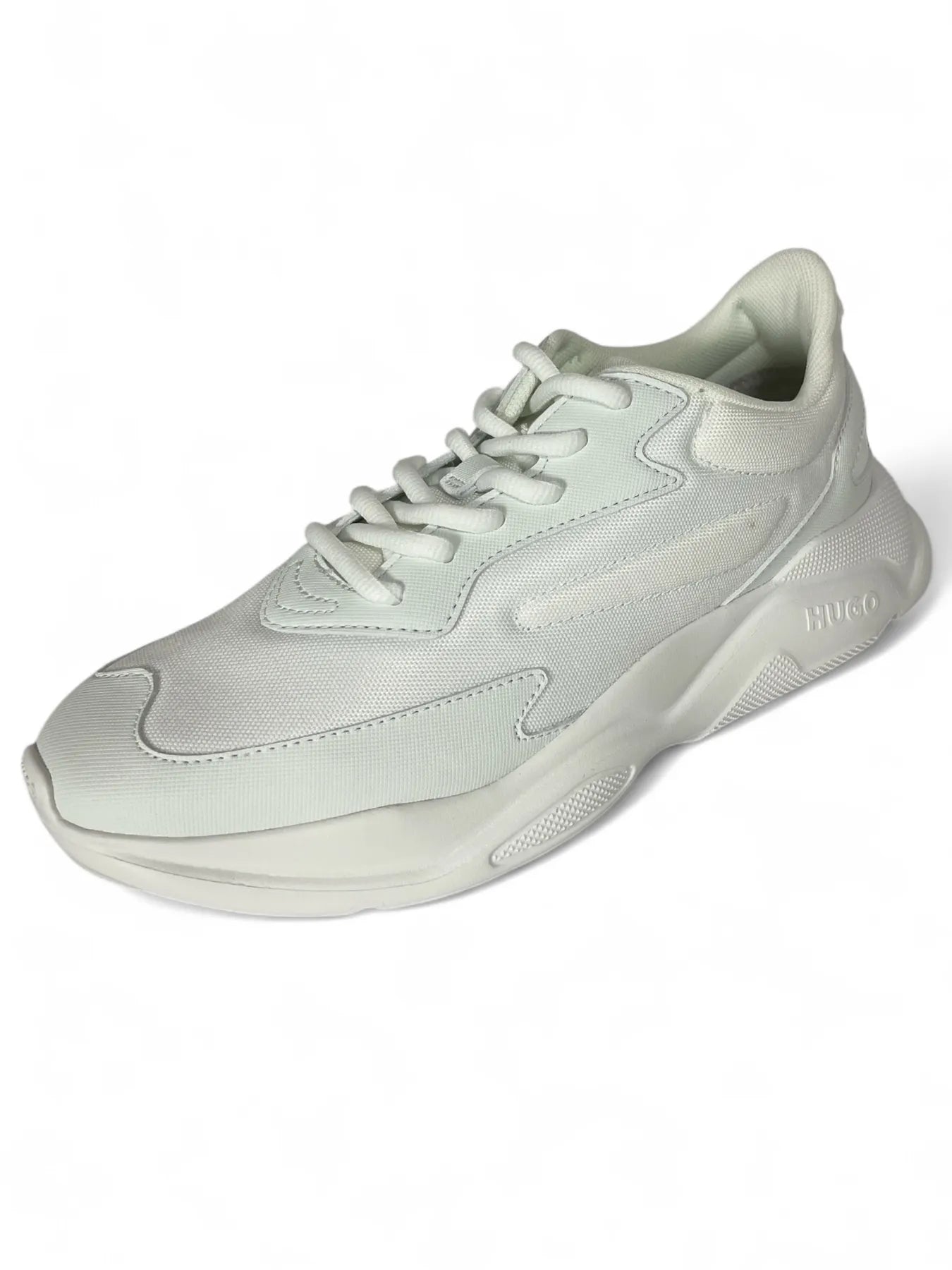 HUGO 50536660 Leon_Runn_cvpuW_N Sneakers Material-Mix Open White