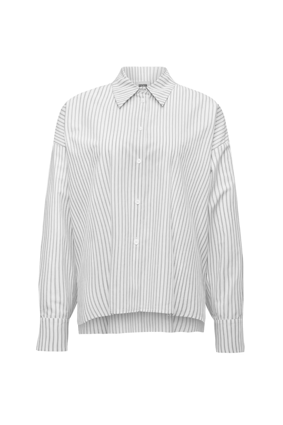 DRYKORN 144121 CLOELIA 10 Damen Bluse  Doppelt-Streifen Muster 1907 Ecru