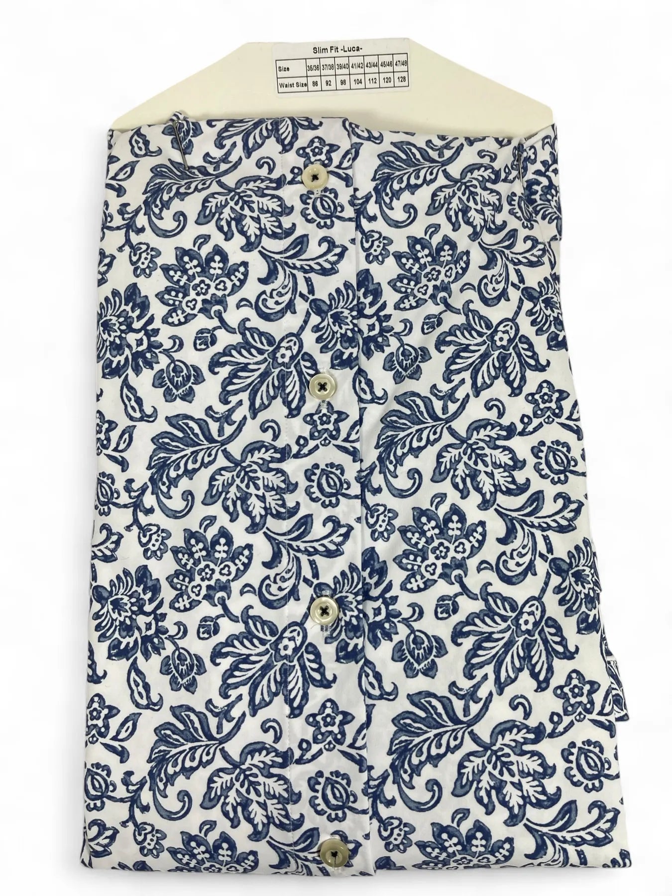 fakts 6365 Shirt Slim Fit Leisure 
                
                    Herren Hemd blue fantasy