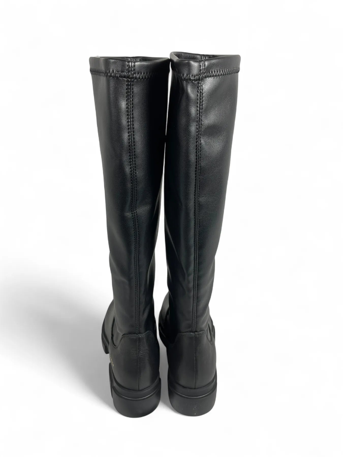 COPENHAGEN CPH556 VITELLO/VEGAN STRECH DAMEN SCHAFTSTIEFEL SCHWARZ