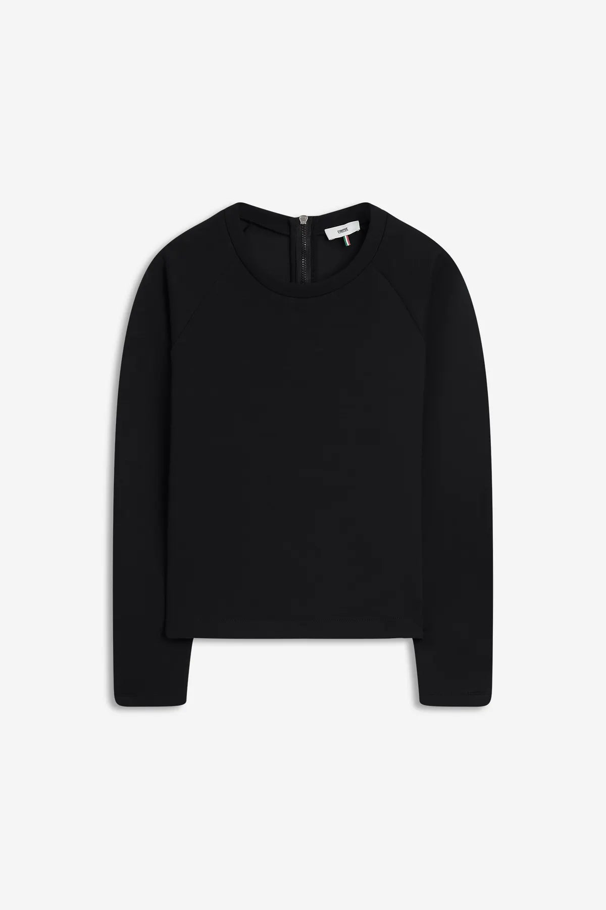 CINQUE 52321758 CIINESI Damen Sweatshirt mit Zipper Schwarz