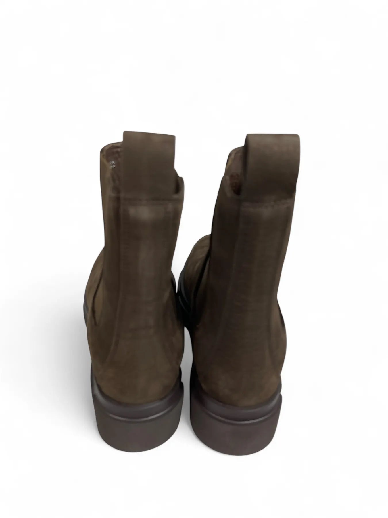 COPENHAGEN CPH570 NABUK  DAMEN STIEFELETTE CHELSEA BOOTS CHOCOLATE