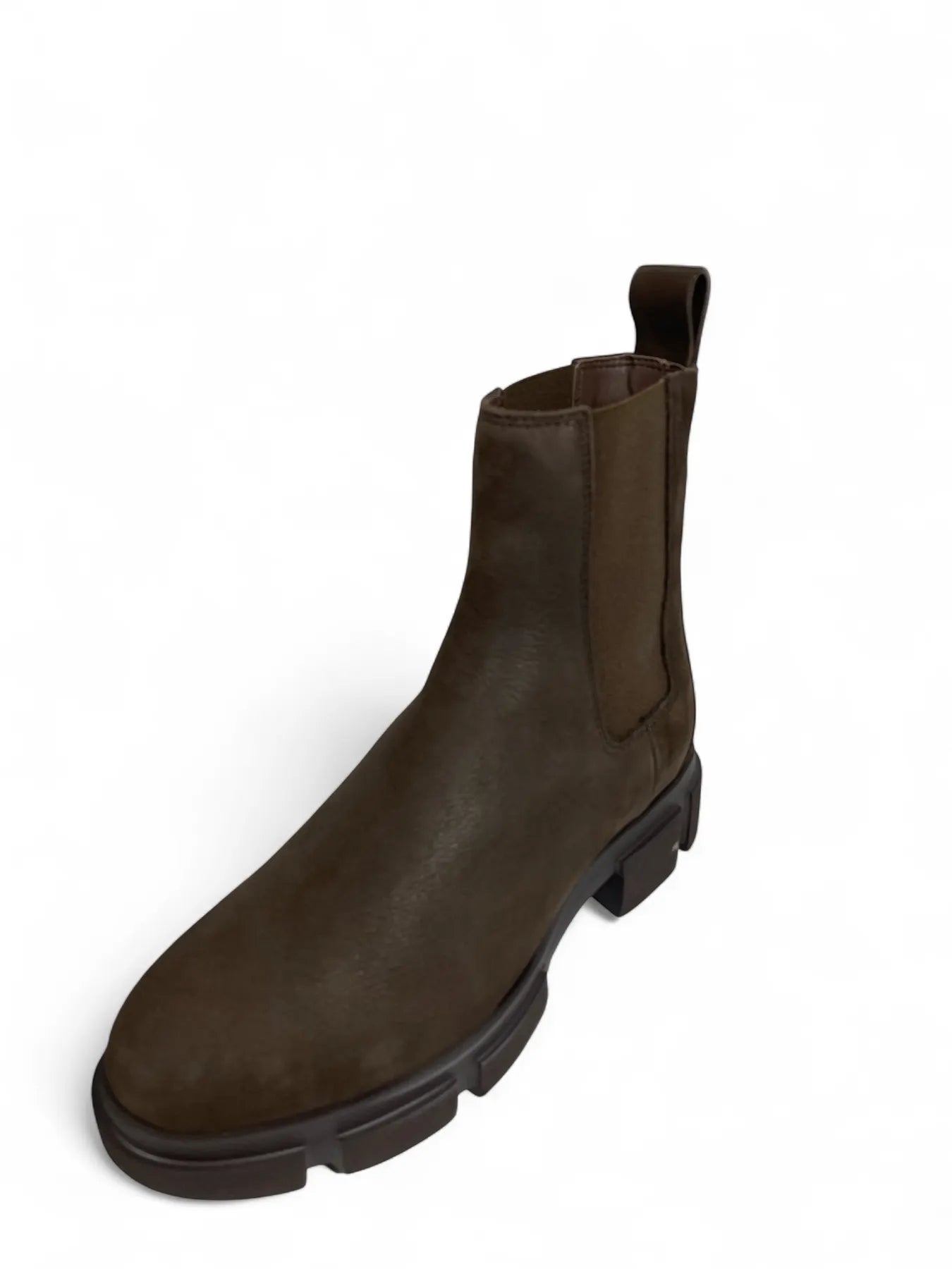 COPENHAGEN CPH570 NABUK  DAMEN STIEFELETTE CHELSEA BOOTS CHOCOLATE