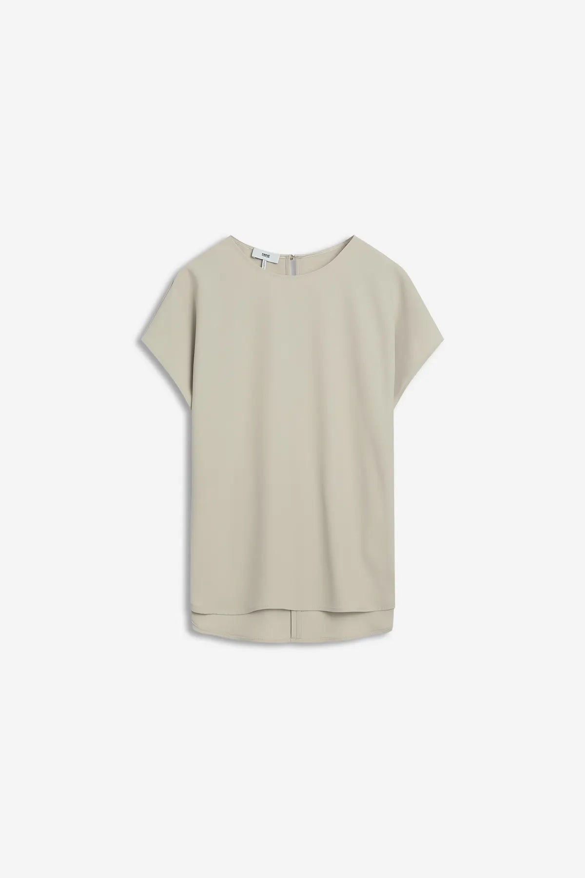 CINQUE 56966227 CIPLUSH BLUSE CREMEWEISS