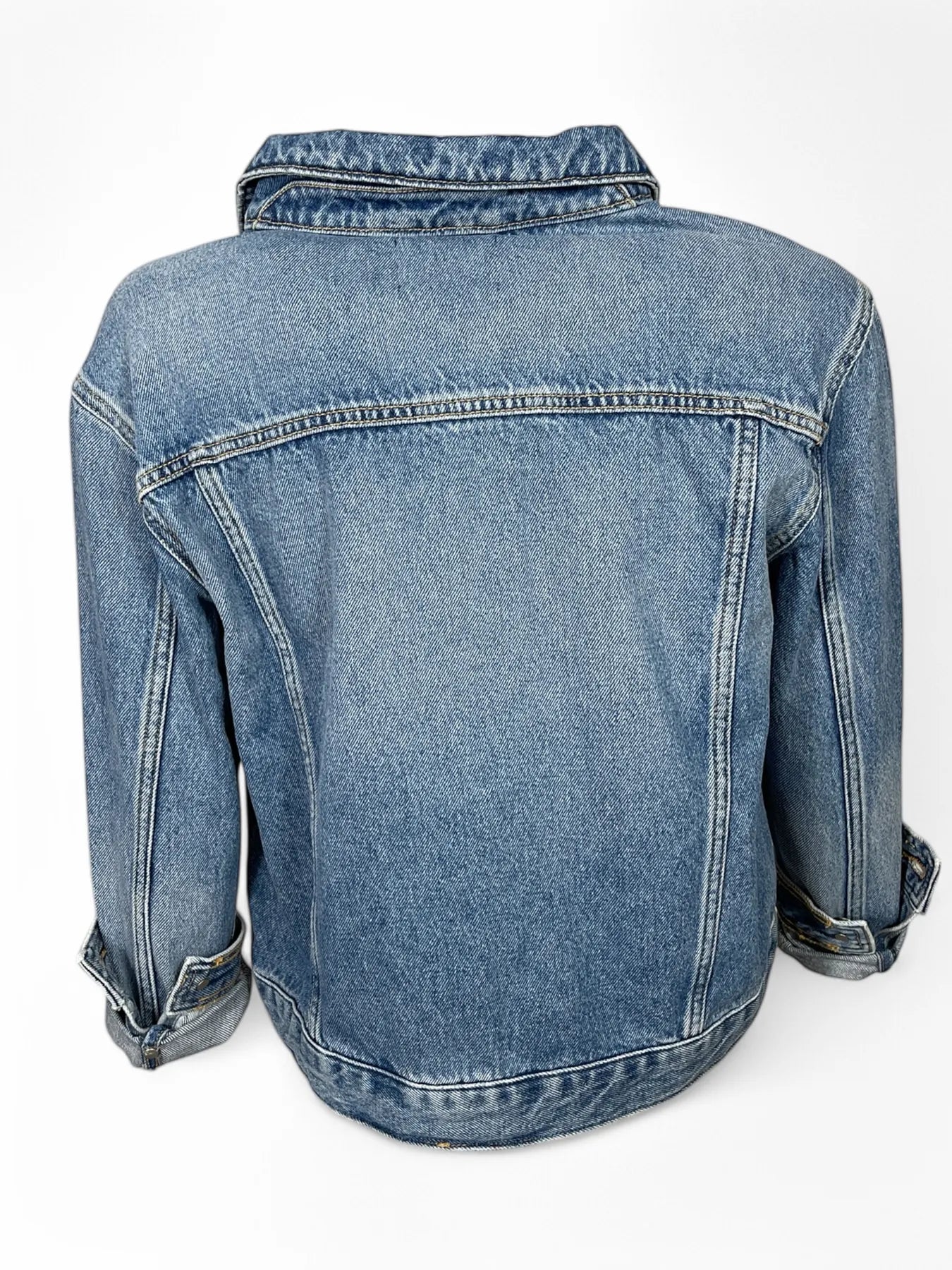 DENHAM 02-25-02-21-307 SANA DENIM JACKET MSR  BLAU