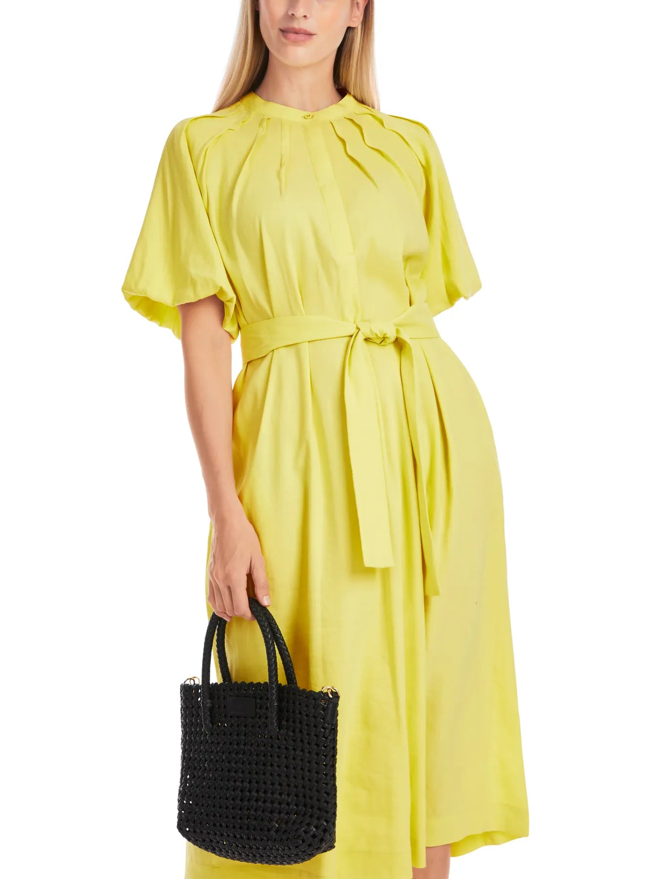 MARC CAIN 
                
                                            YC 21.48 W70 Kleid mit Falten Gelb