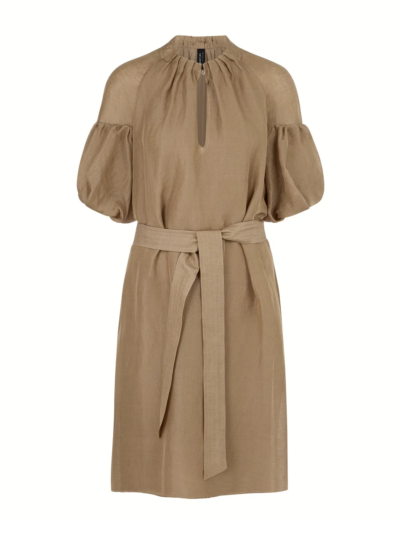 MARC CAIN YC 21.49 W86 Uni Mini Kleid mit Ballonärmeln Braun