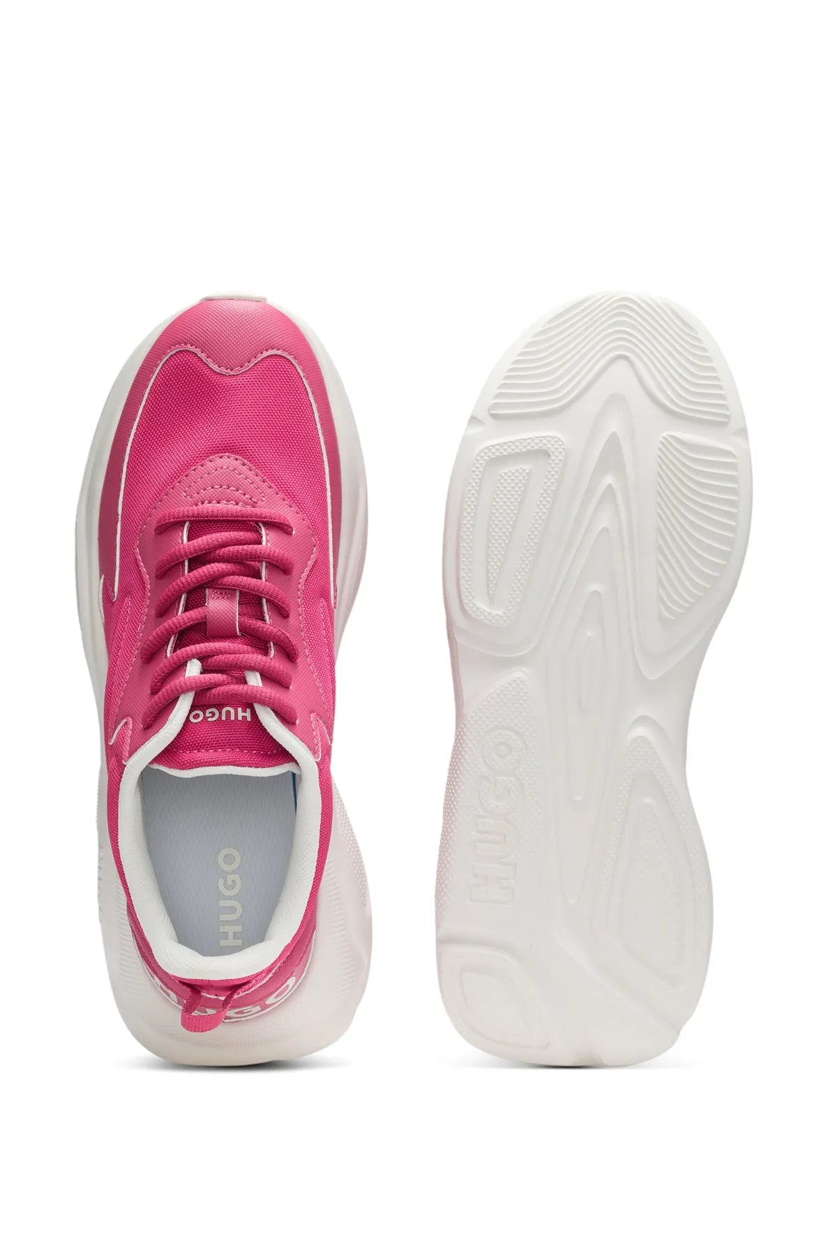 HUGO 50536660 Leon_Runn_cvpuW_N Damen  Sneakers Pink