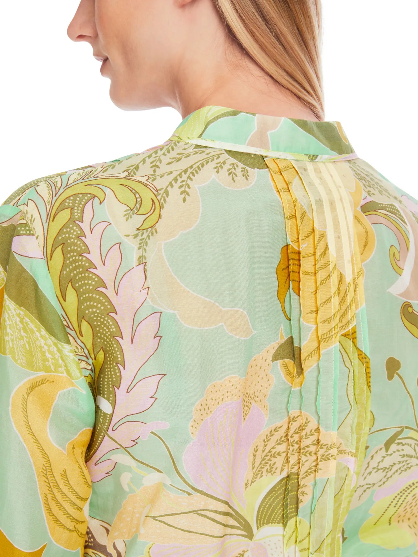 MARC CAIN 
                
                                            YC 51.45 W84 Duftige Bluse im Tunika-Stil Gelb