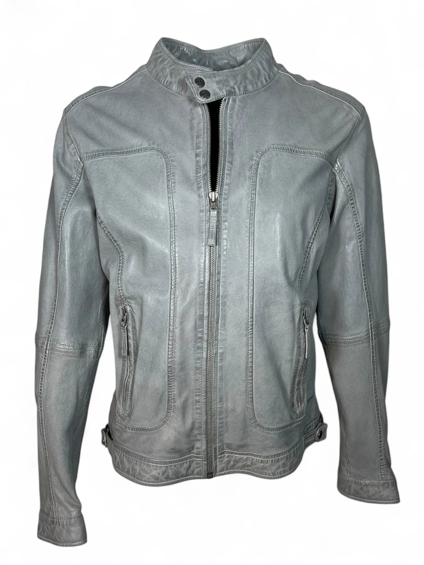 OAKWOOD 64961 CYRIL  Herren Leder Jacke Grau