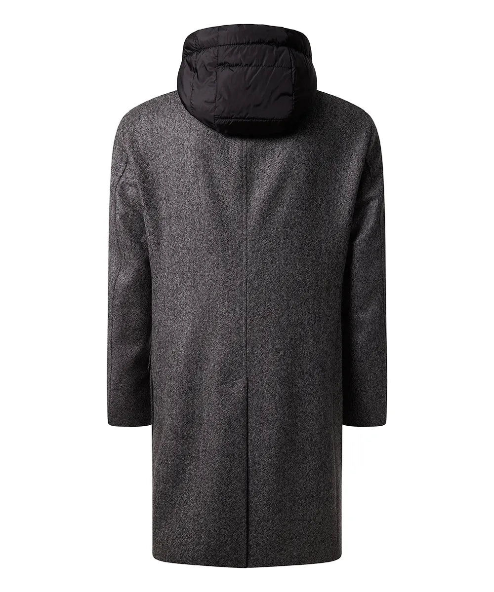 BALDESSARINI B0 18740.1100 BLD-Collo-P MANTEL MIT KAPUZE SCHWARZ