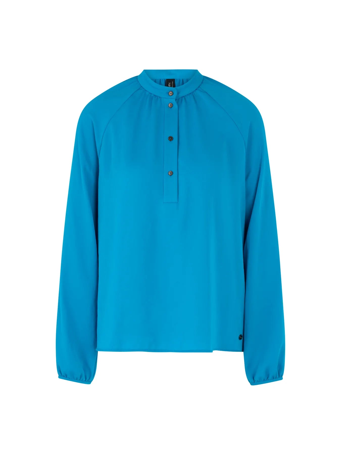 MARC CAIN 
                
                                            ZC 51.27 W39  Bluse mit Stehkragen Blau