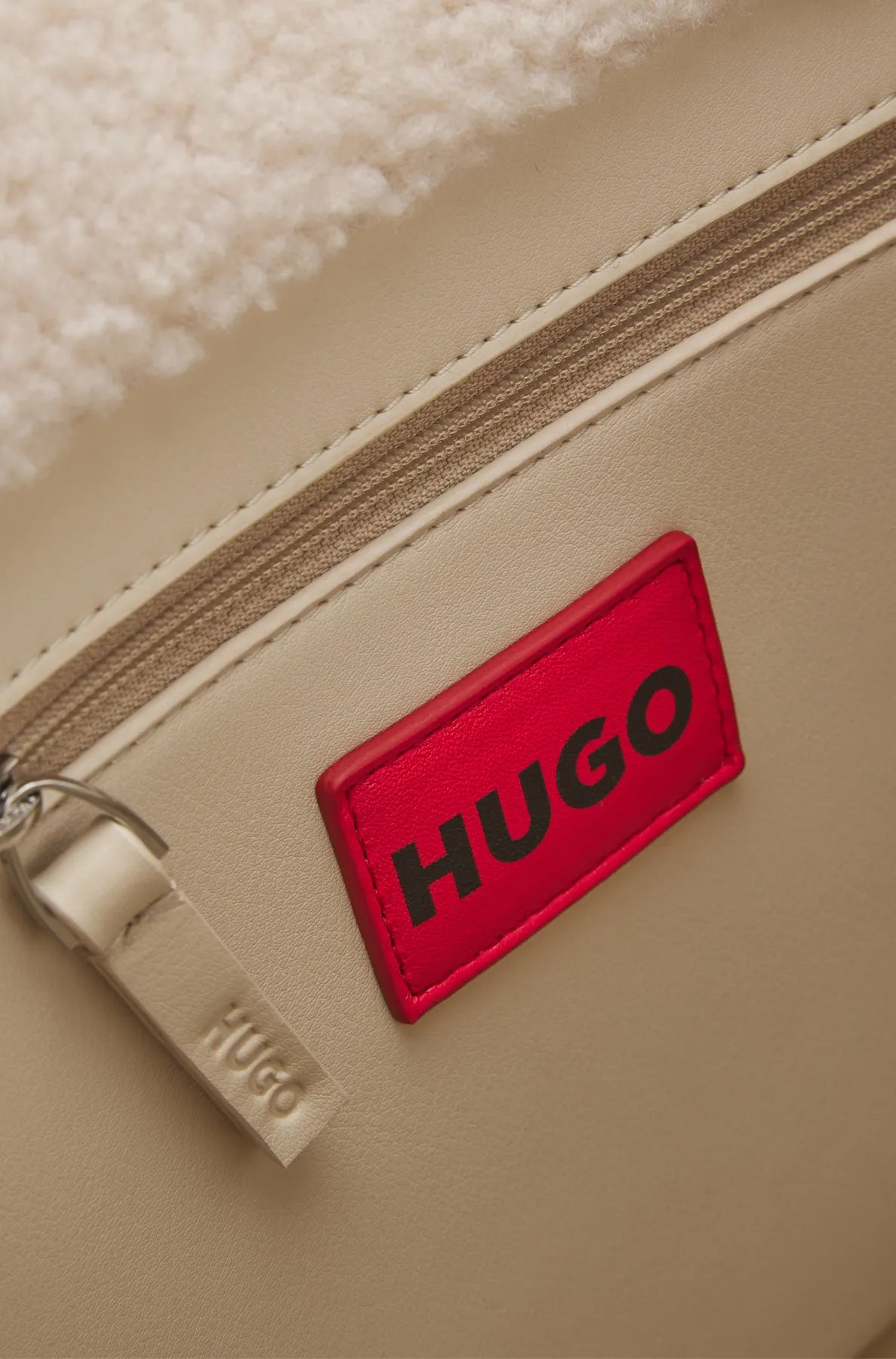 HUGO 50552302 Becky SH_Tote SM Shopper Beige