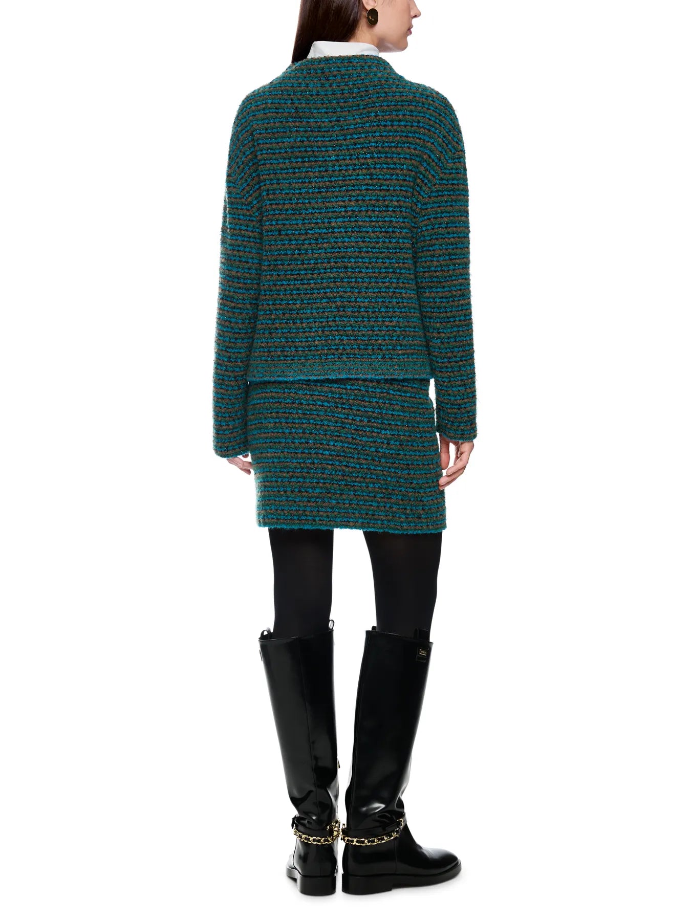 MARC CAIN 
                
                                            ZC 41.52 M64  Pullover mit Lurex Grün