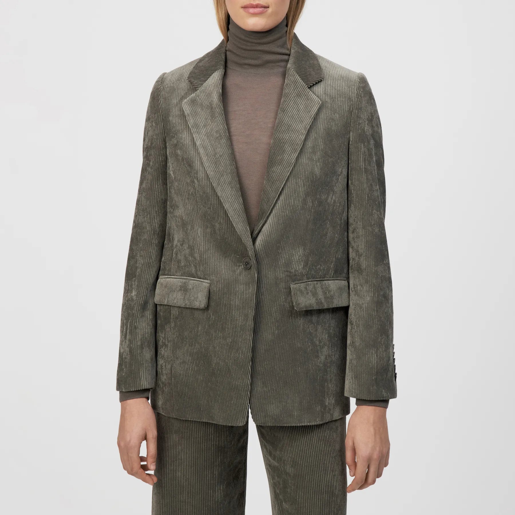 DRYKORN 132041 GLENDALE 10 CORD BLAZER GRAU 6207