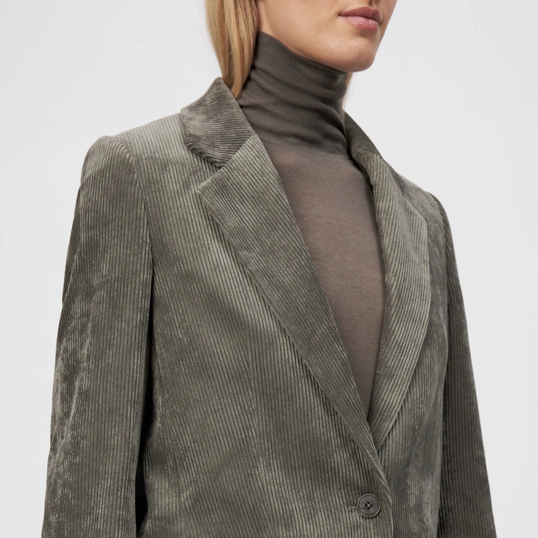 DRYKORN 132041 GLENDALE 10 CORD BLAZER GRAU 6207