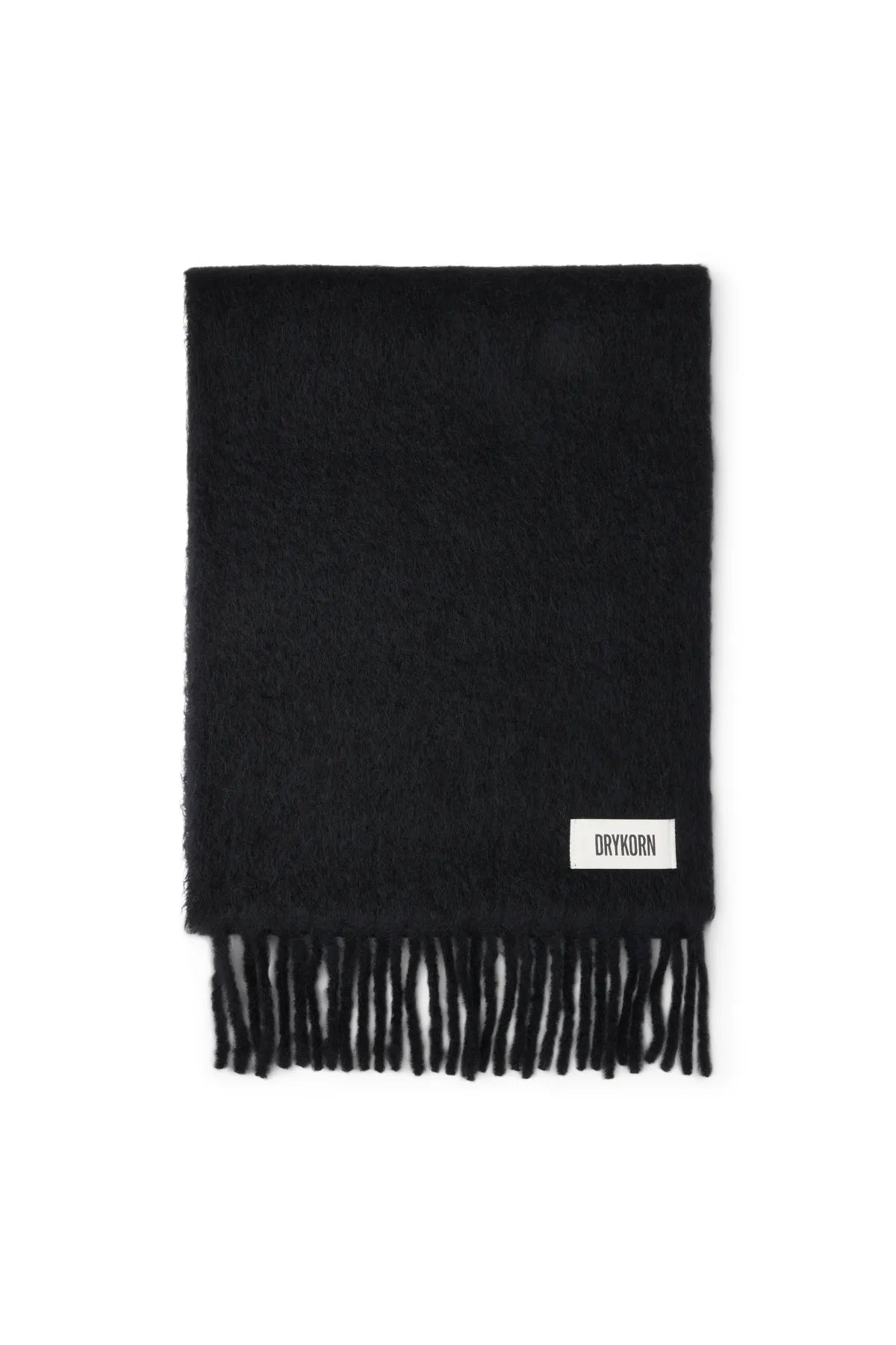 DRYKORN 120090 KASAY_2 10 ALPAKA SCHAL  BLACK 1000