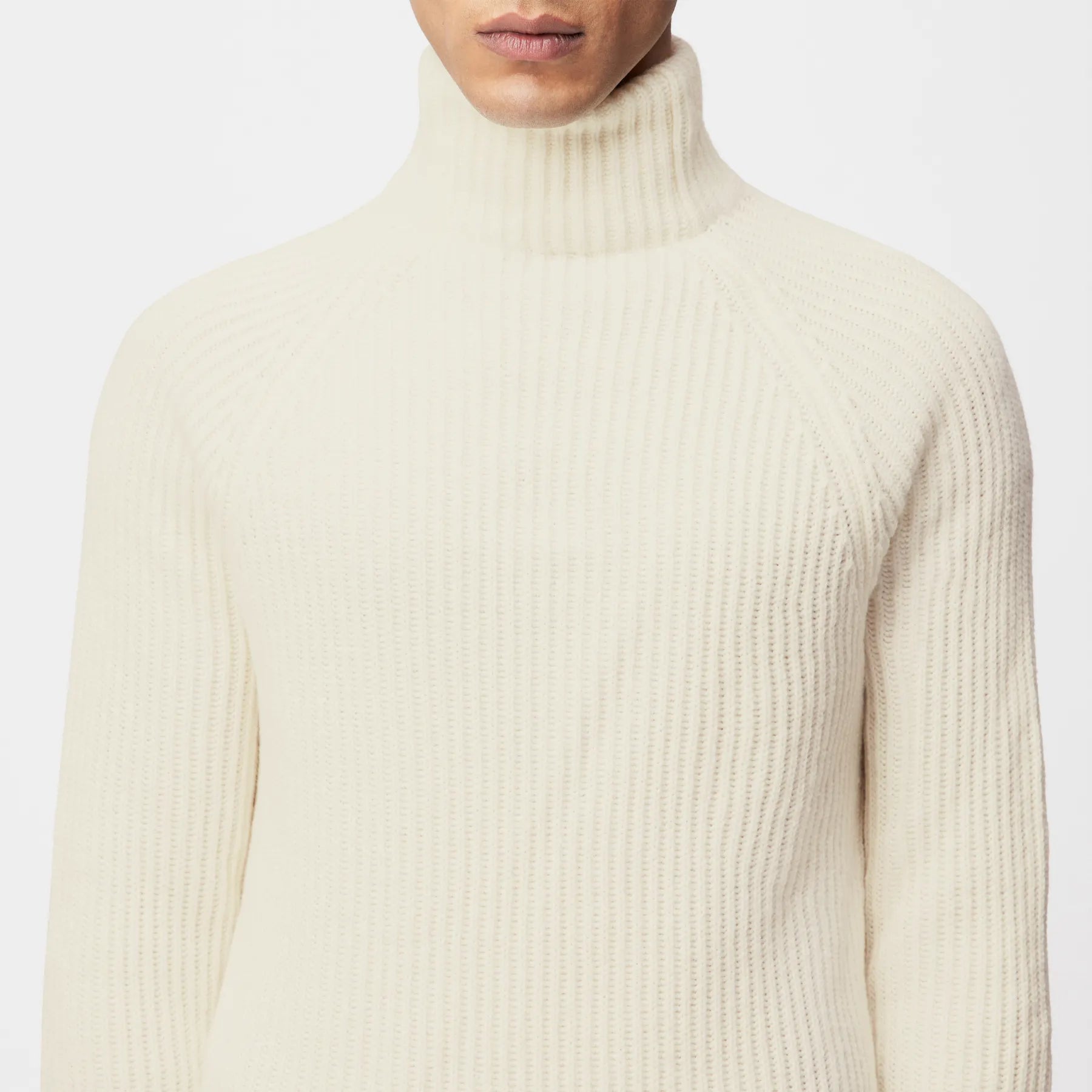 DRYKORN 422001 ARVID 10  PULLOVER ALPAKA-MIX WOLLWEISS 1900