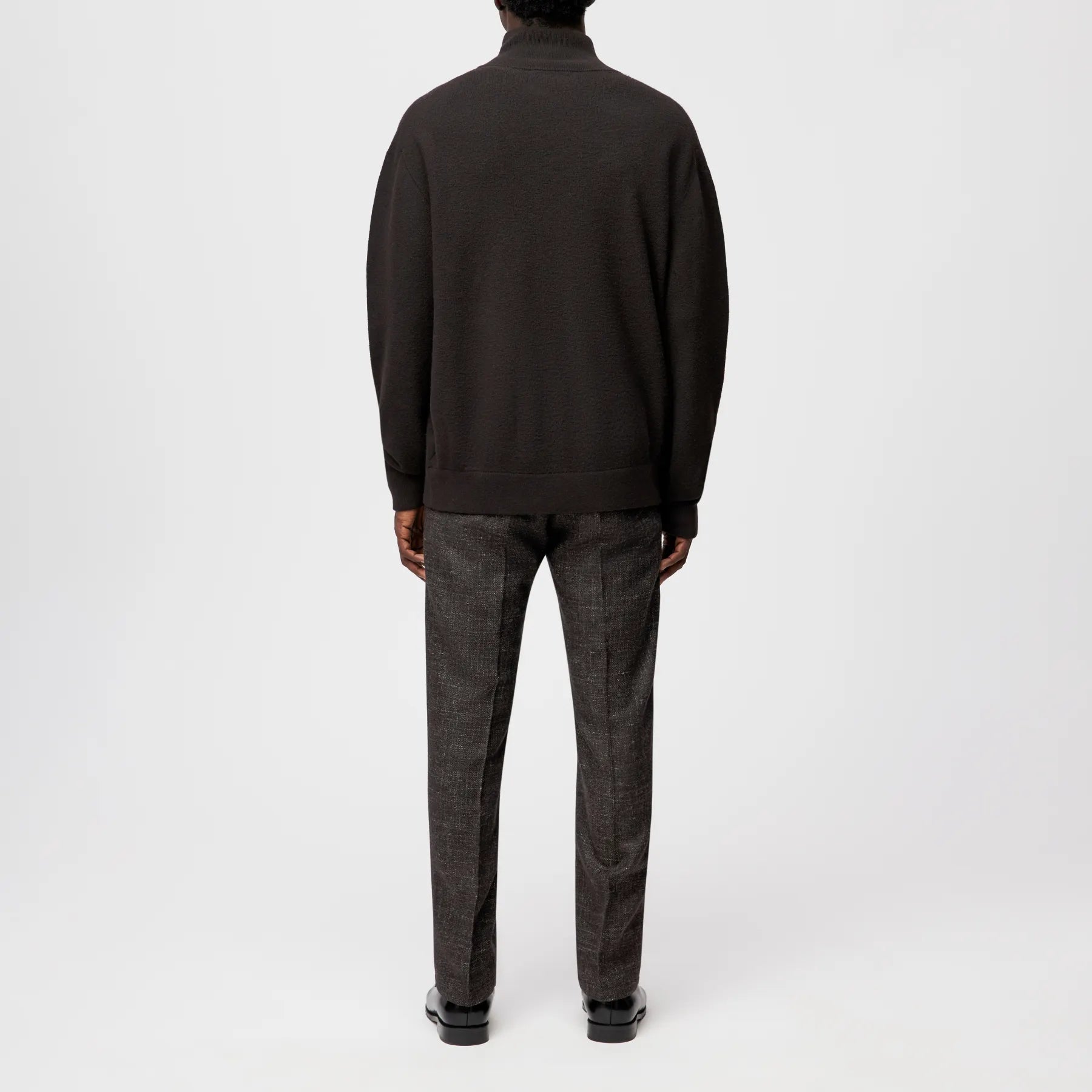 DRYKORN 420222 JANOR 10 ZIP STRICK JACKE BRAUN 1104