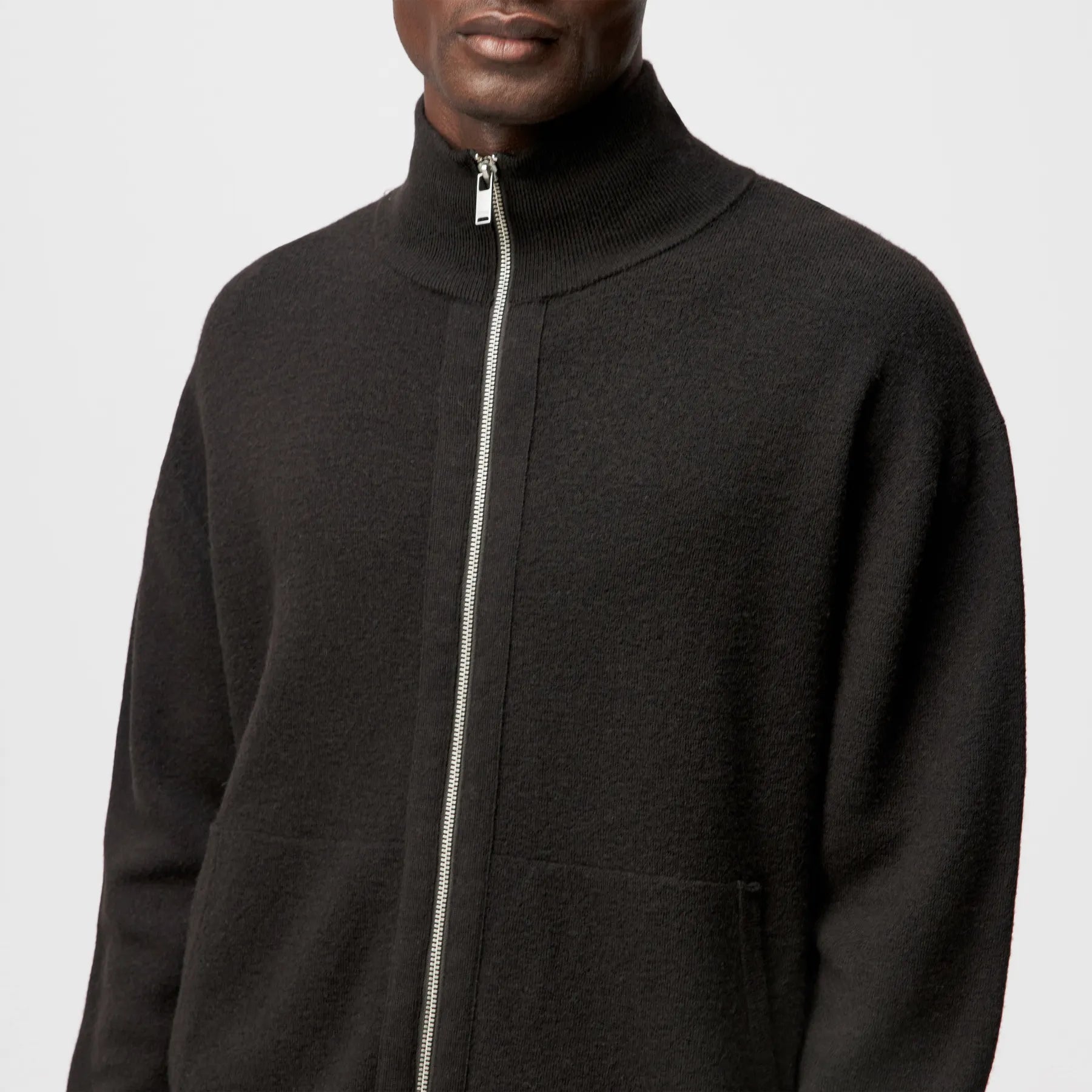 DRYKORN 420222 JANOR 10 ZIP STRICK JACKE BRAUN 1104