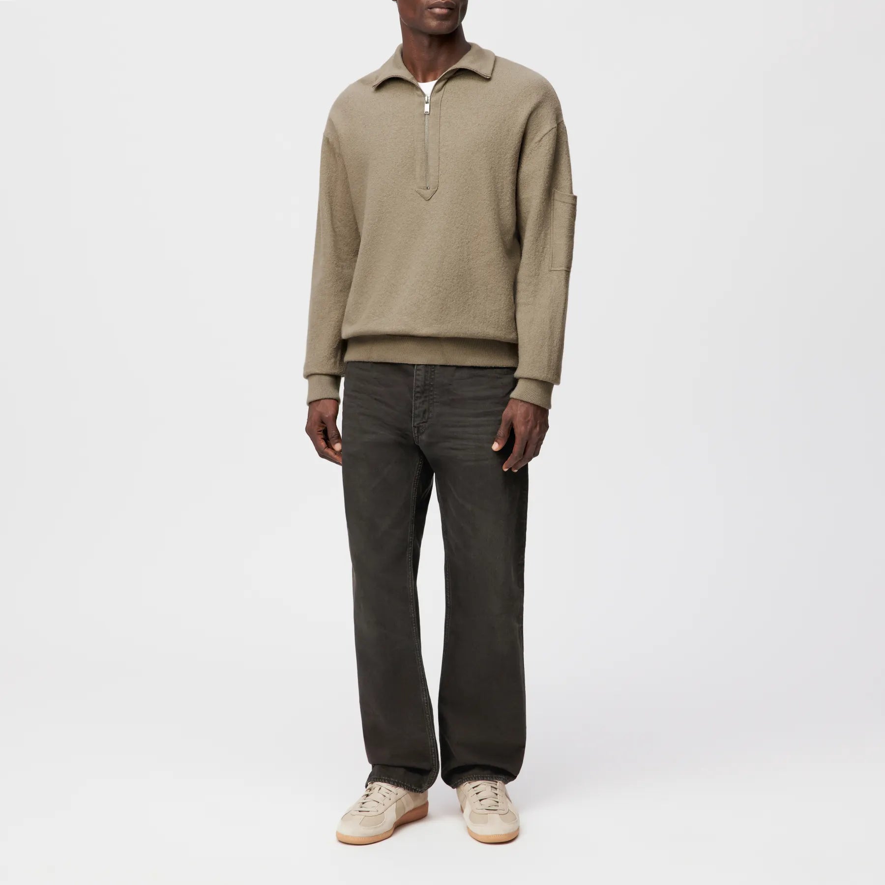 DRYKORN 420222 KOUPER 10 PULLOVER TROYER BRAUN 1506