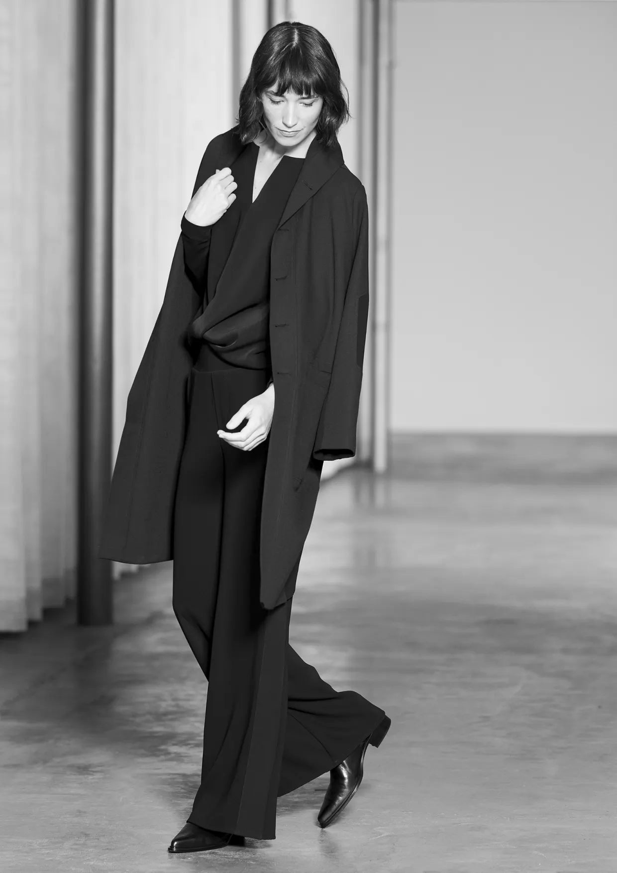 ANIA SCHIERHOLT BL3111/61 BLUSE BLACK.