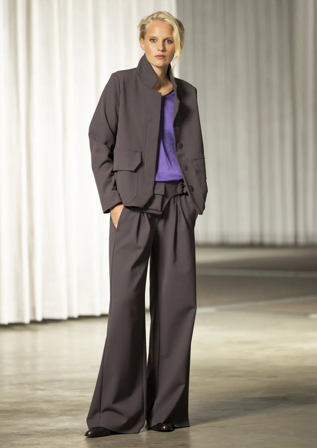 ANIA SCHIERHOLT JA3161/51 JACKE MAUVE.