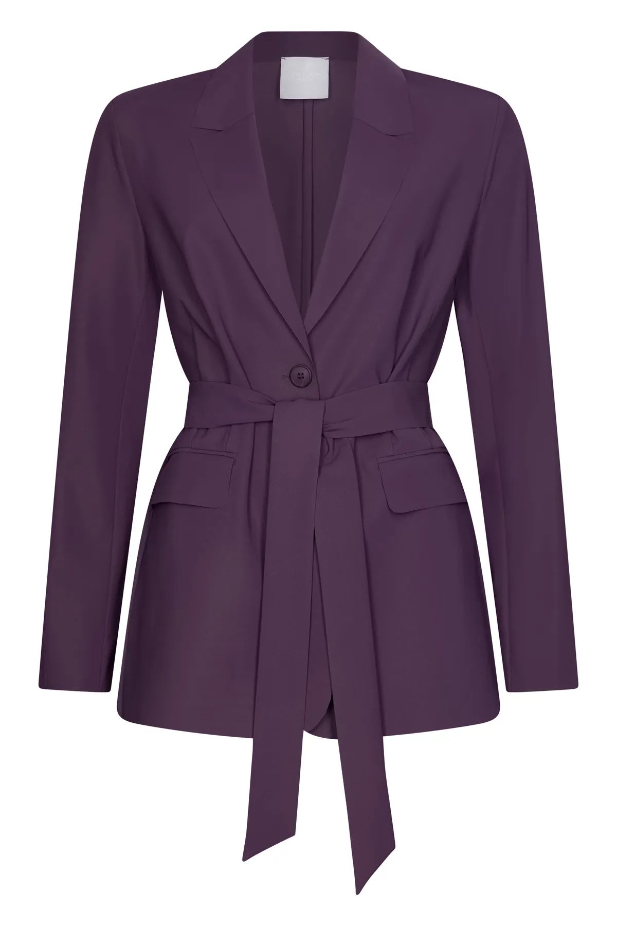JAPAN TKY ANYA  Blazer Stretch Blackberry Wine