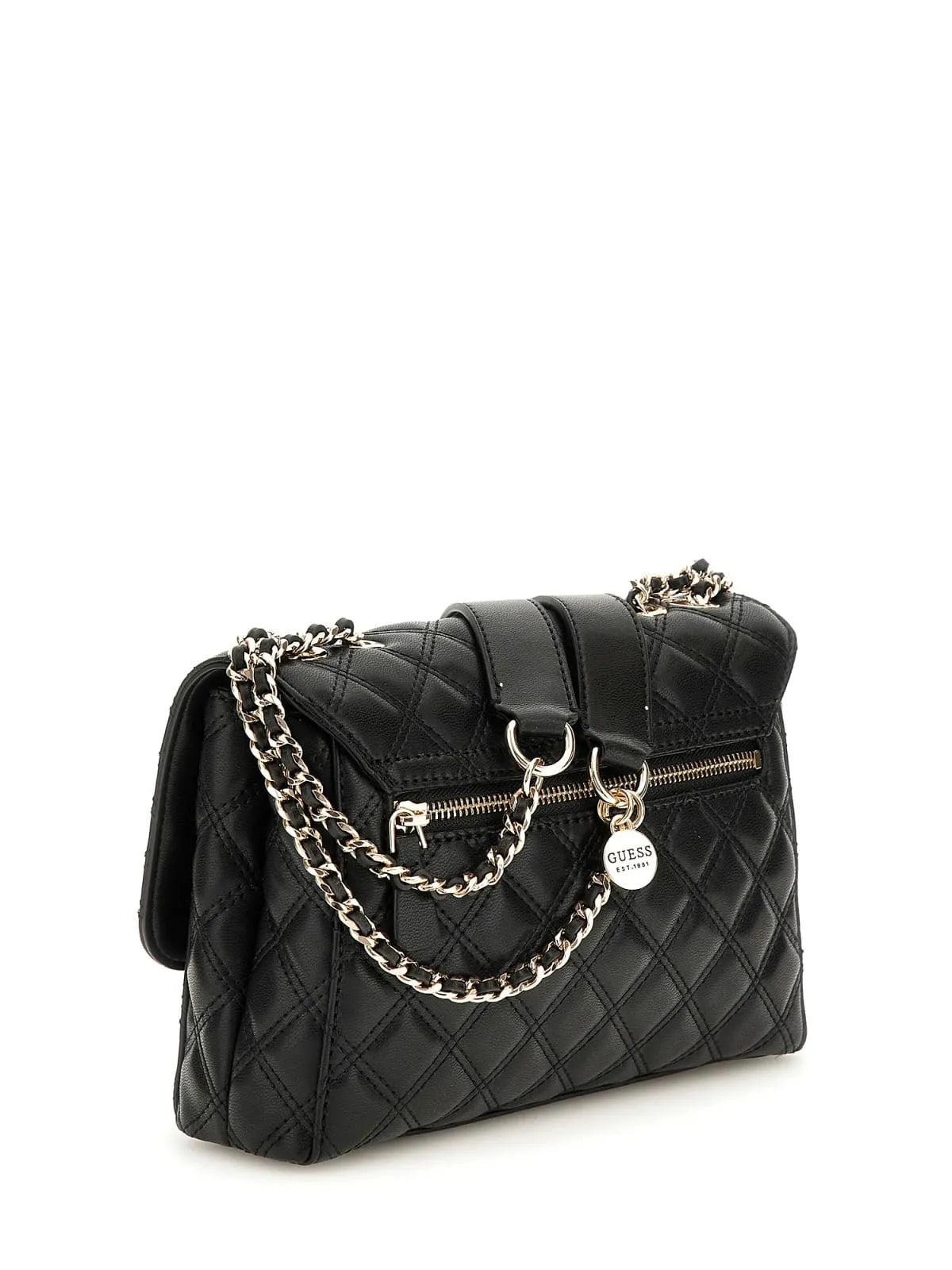 GUESS HWQG96 73200 Stepp Clutch / Crossbody Black