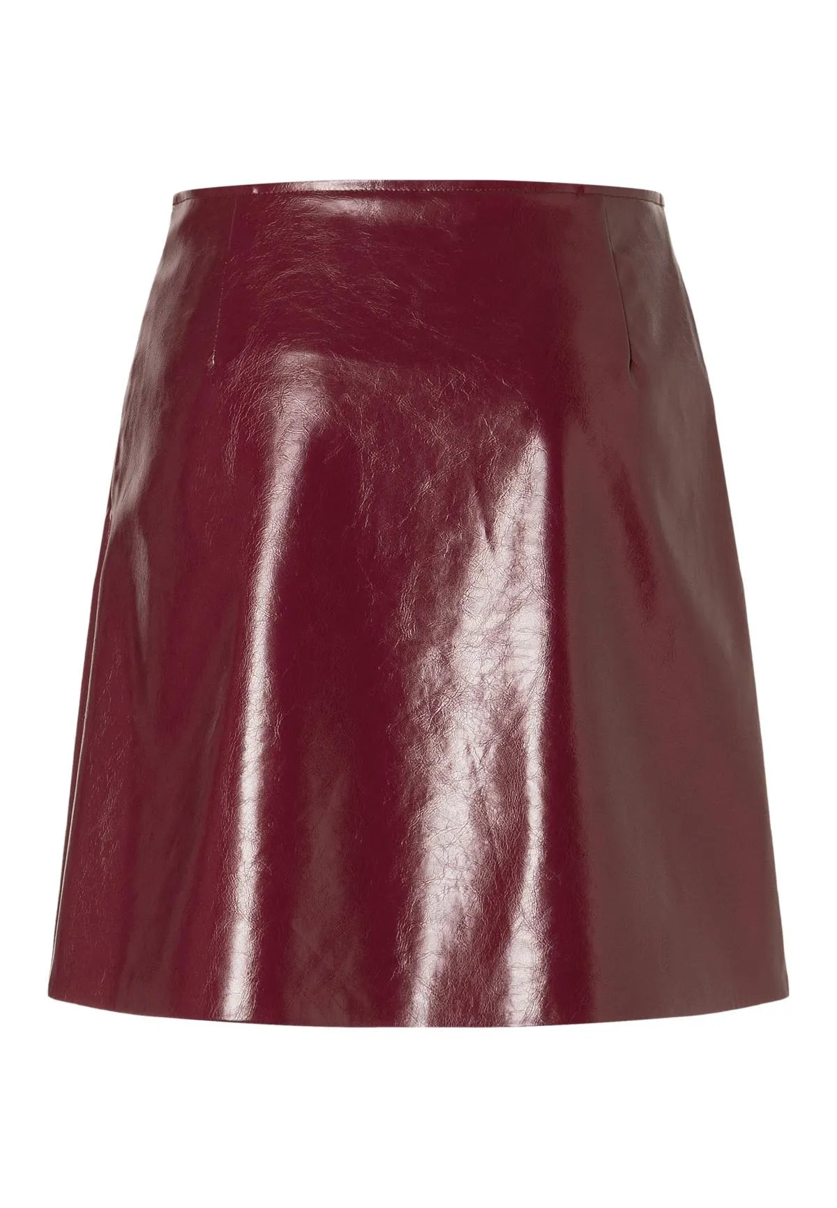 ANA ALCAZAR 
                
                                            061494-3734 skirt a Kunstleder Mini Rock Bordeaux 500
