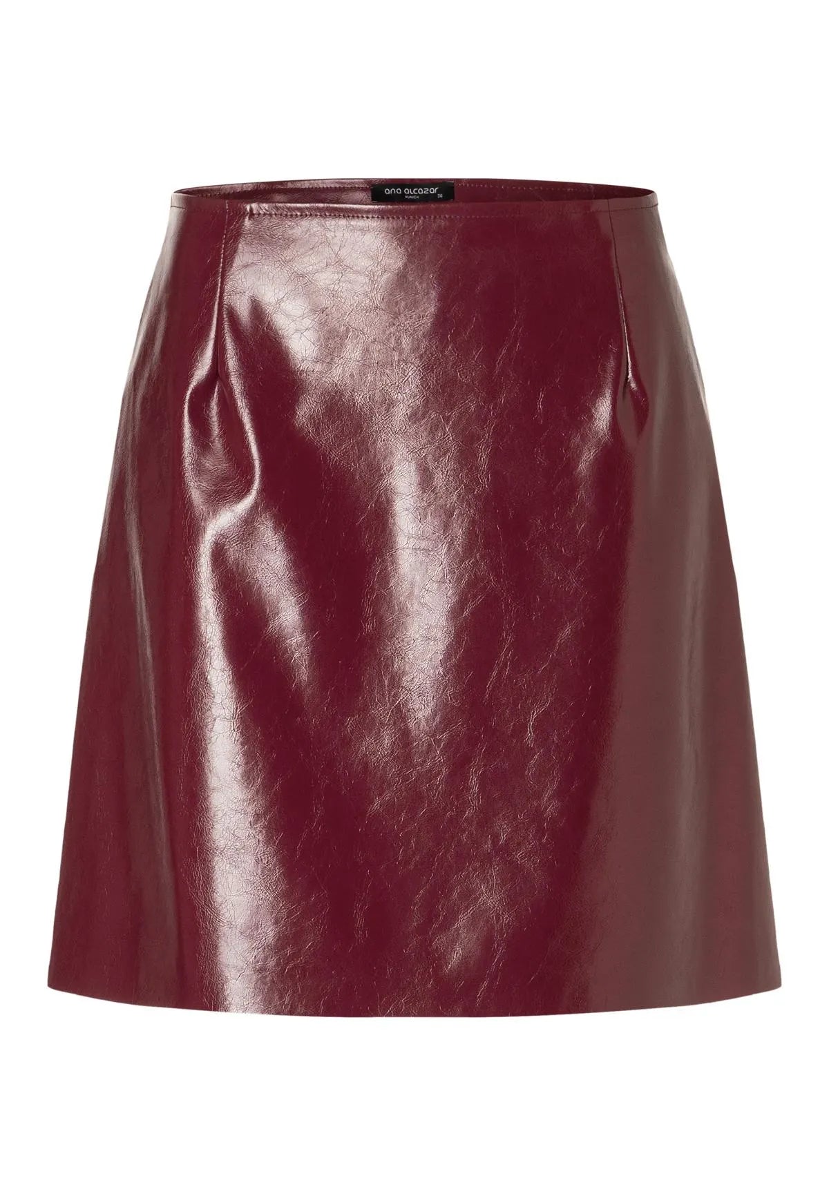 ANA ALCAZAR 
                
                                            061494-3734 skirt a Kunstleder Mini Rock Bordeaux 500