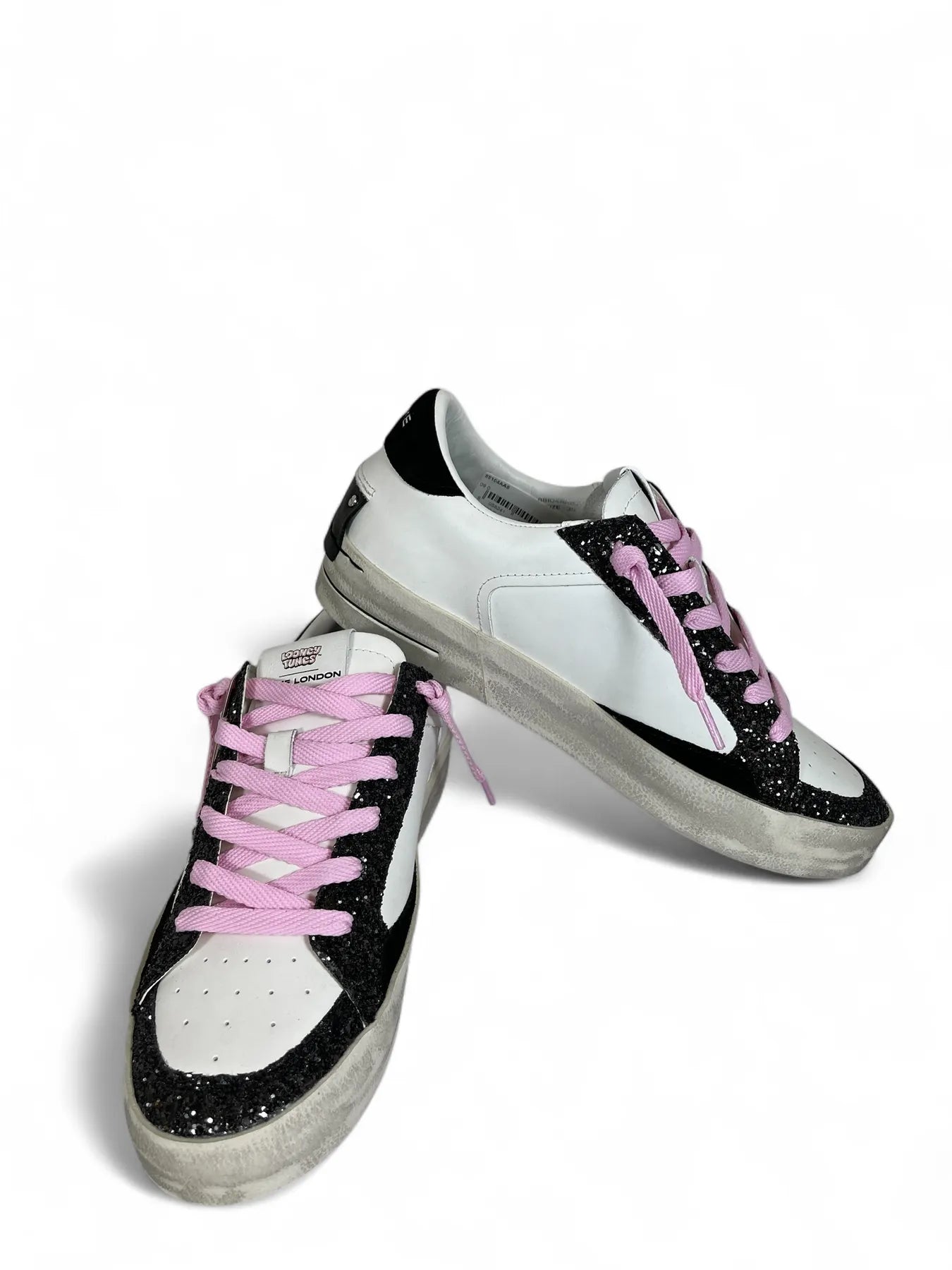 CRIME LONDON 88104AA8 Leder  Sneaker Comic Weiß