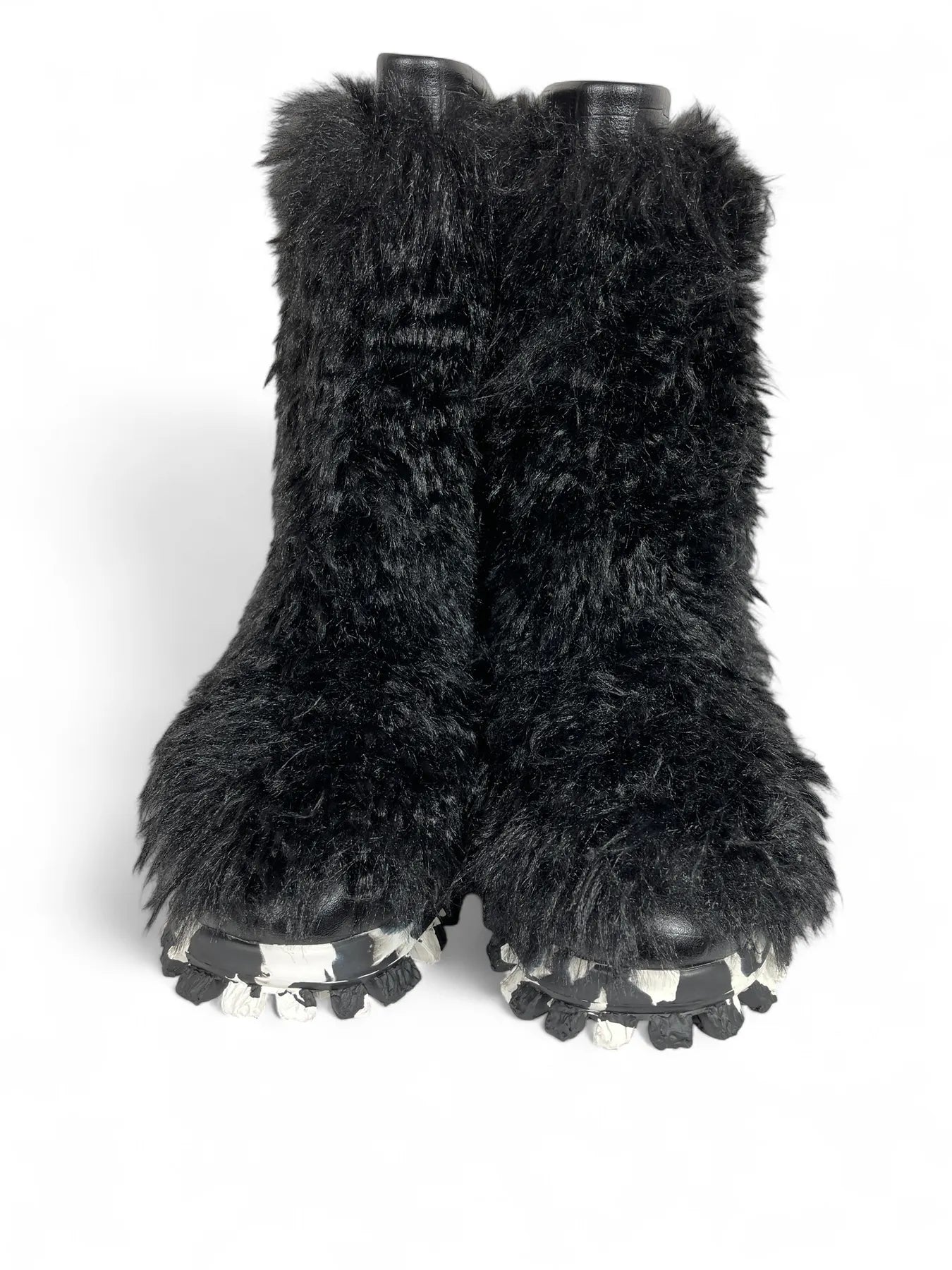 JOIA 2502136 DAFFY Damen Yeti Ski Kunstfell Stiefel Black