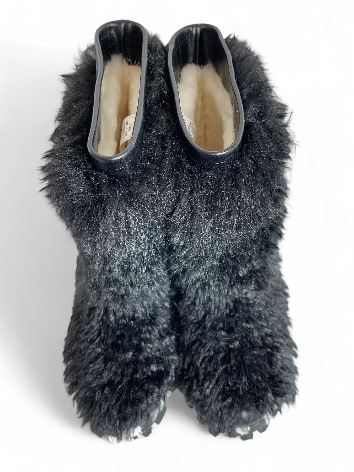 JOIA 2502136 DAFFY Damen Yeti Ski Kunstfell Stiefel Black