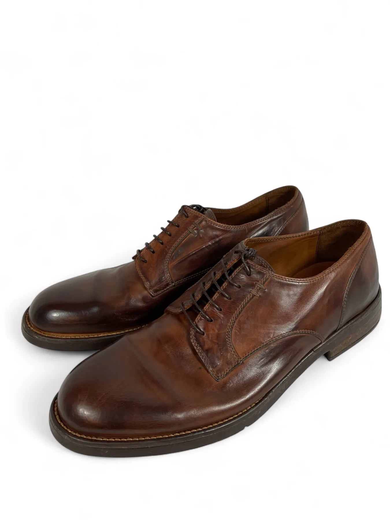 LEMARGO DF16A SERRANO Herren Leder Schuhe Cognac.