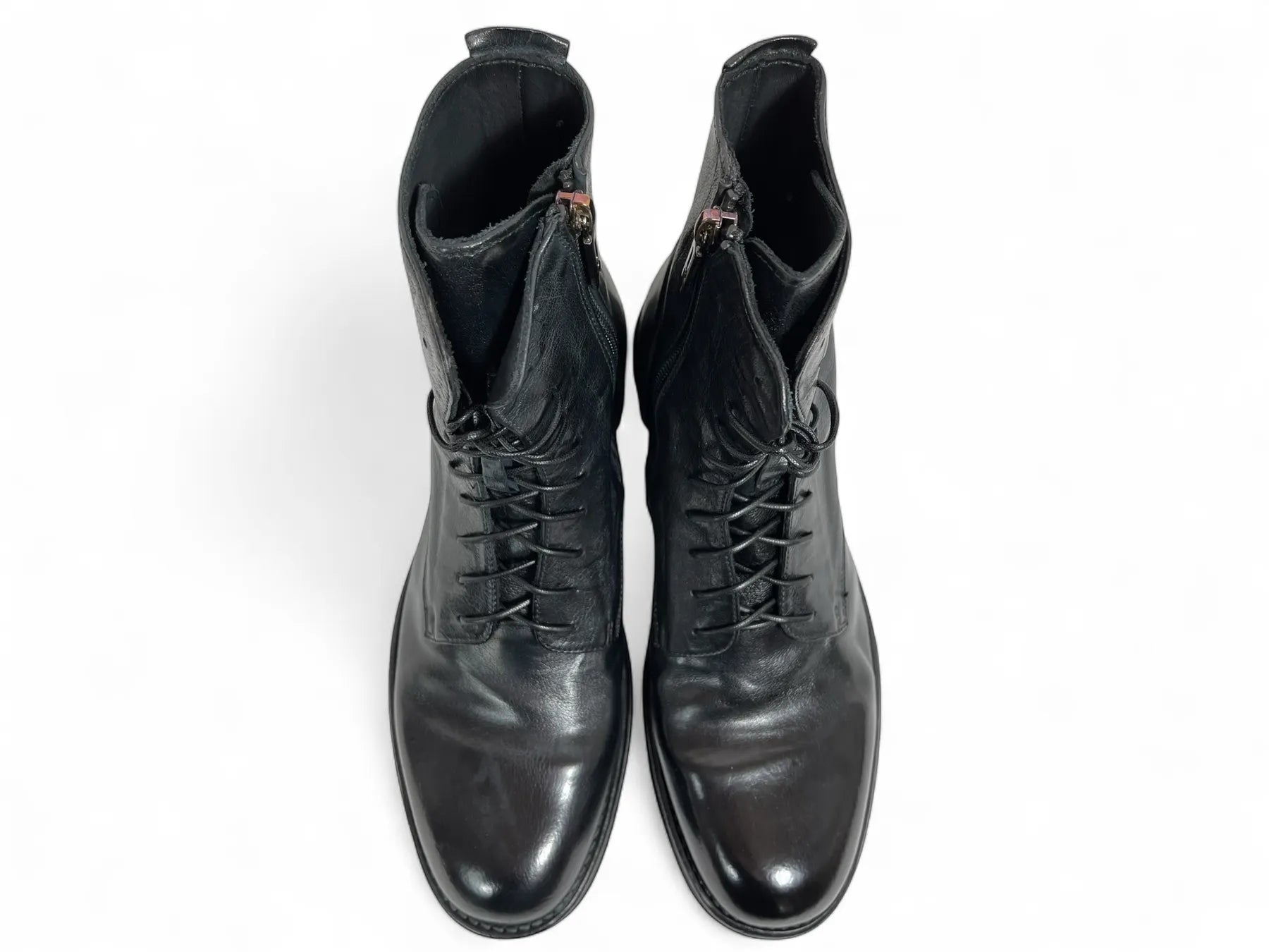 LEMARGO DF22A RANCH HERREN LEDER STIEFELETTE NERO.