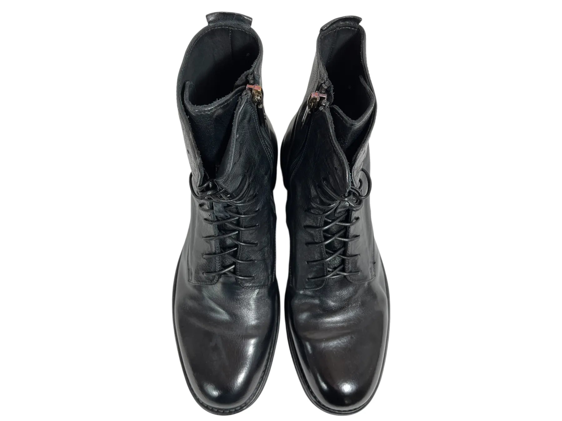 LEMARGO DF22A RANCH HERREN LEDER STIEFELETTE NERO.