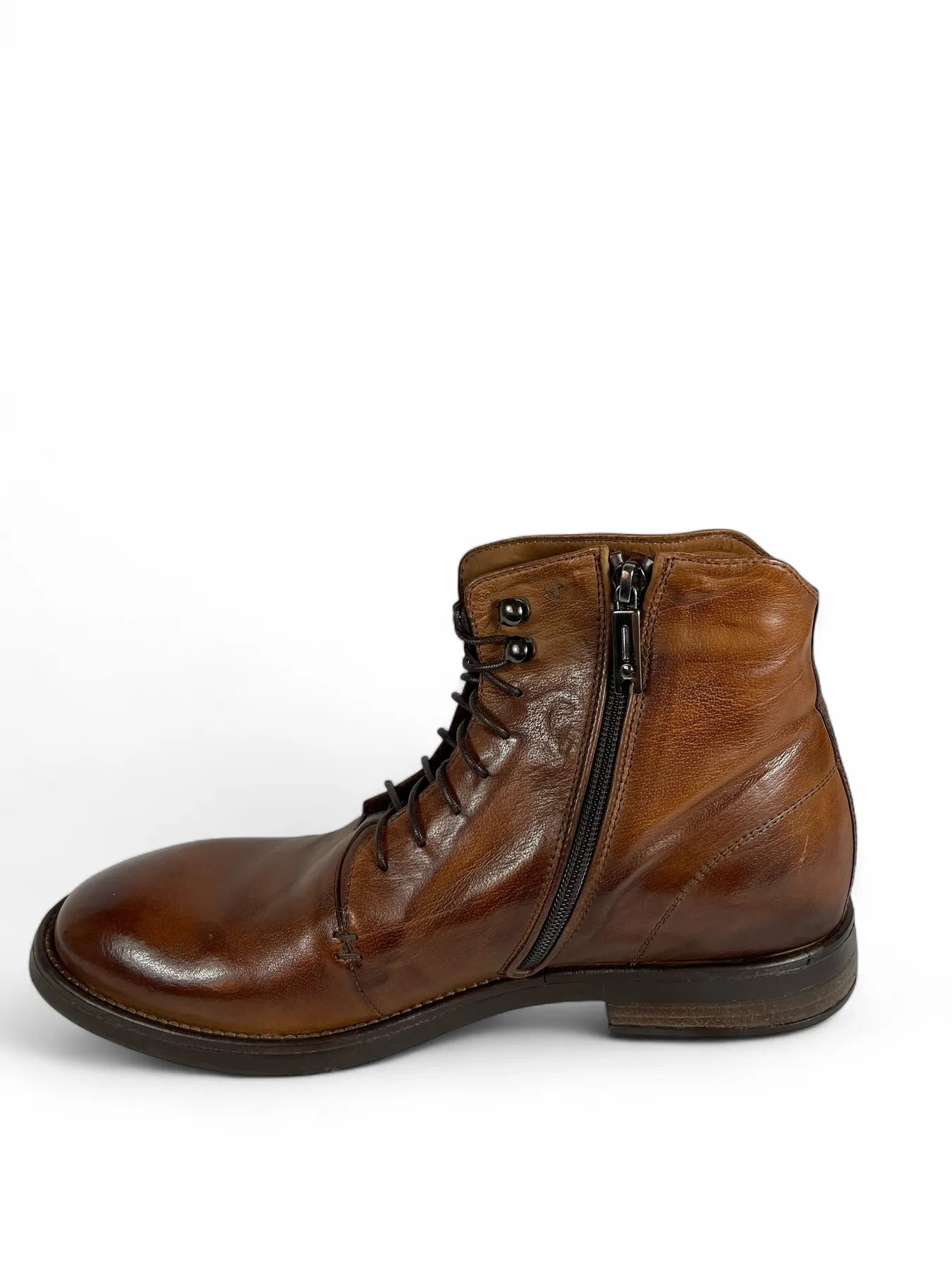 LEMARGO GB08A RANCH LEDER STIEFELETTE COGNAC.