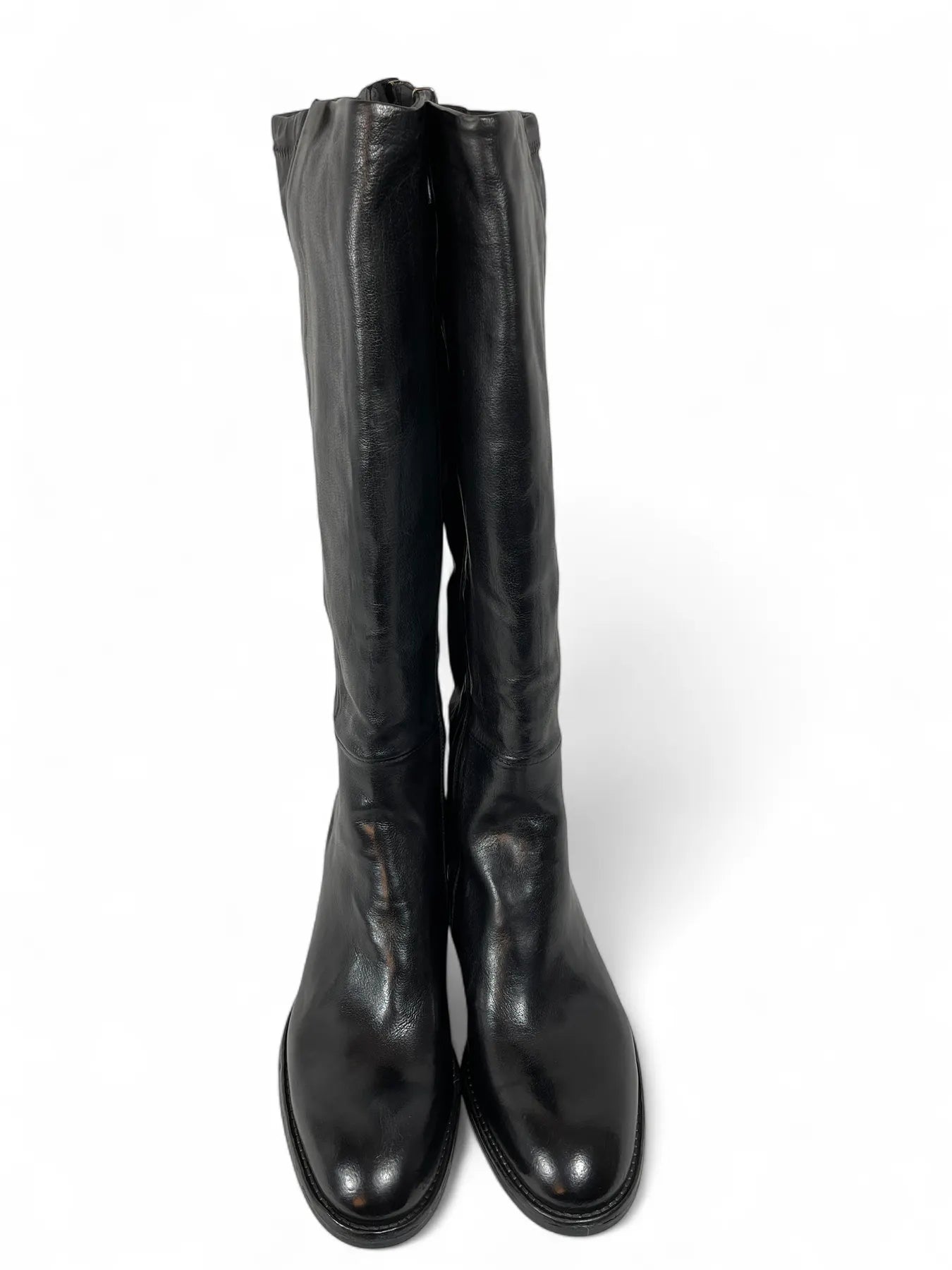 LEMARGO AP34A RANCH Damen Leder Schaftstiefel Nero.